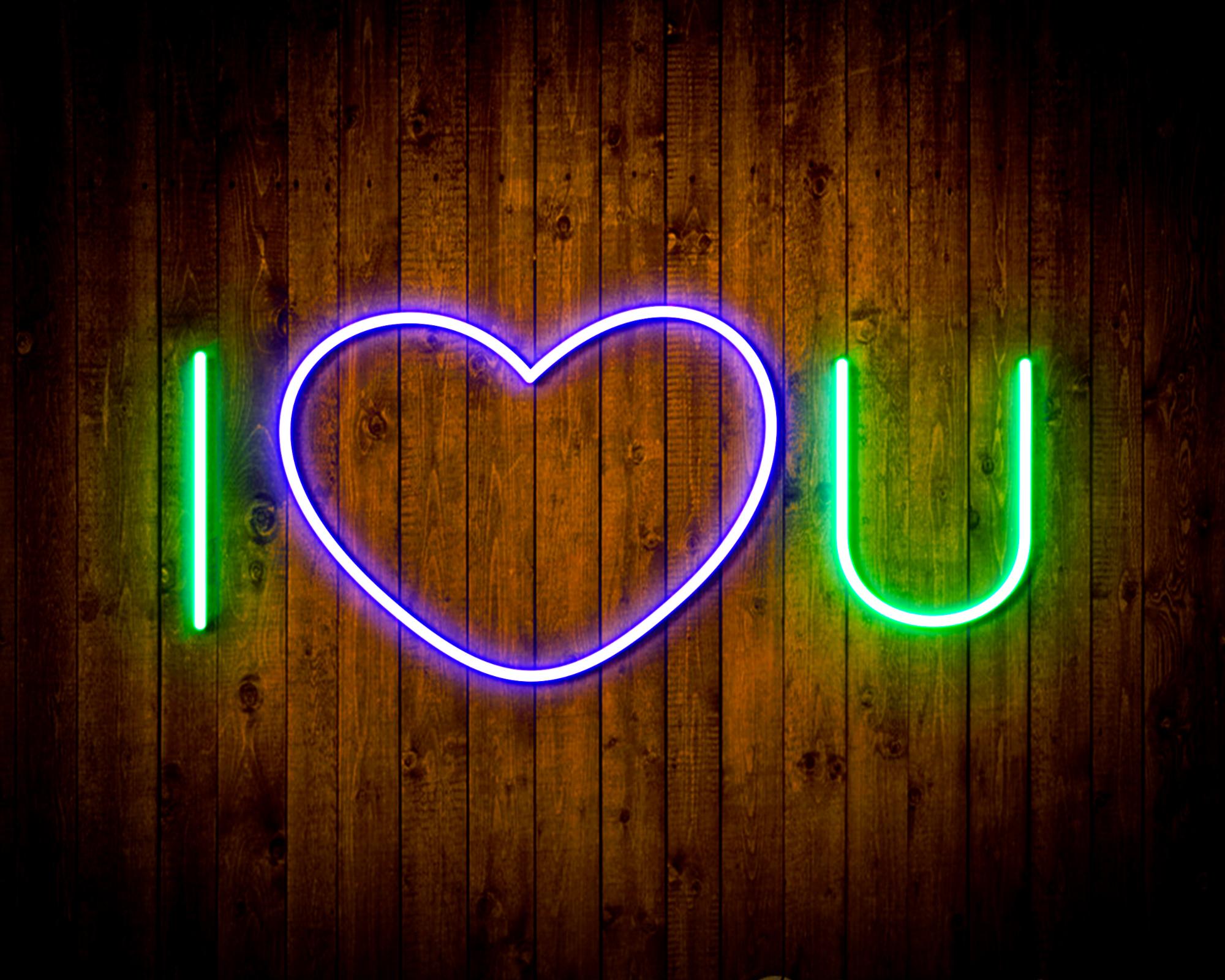 I Love You LED Neon Sign Wall Light