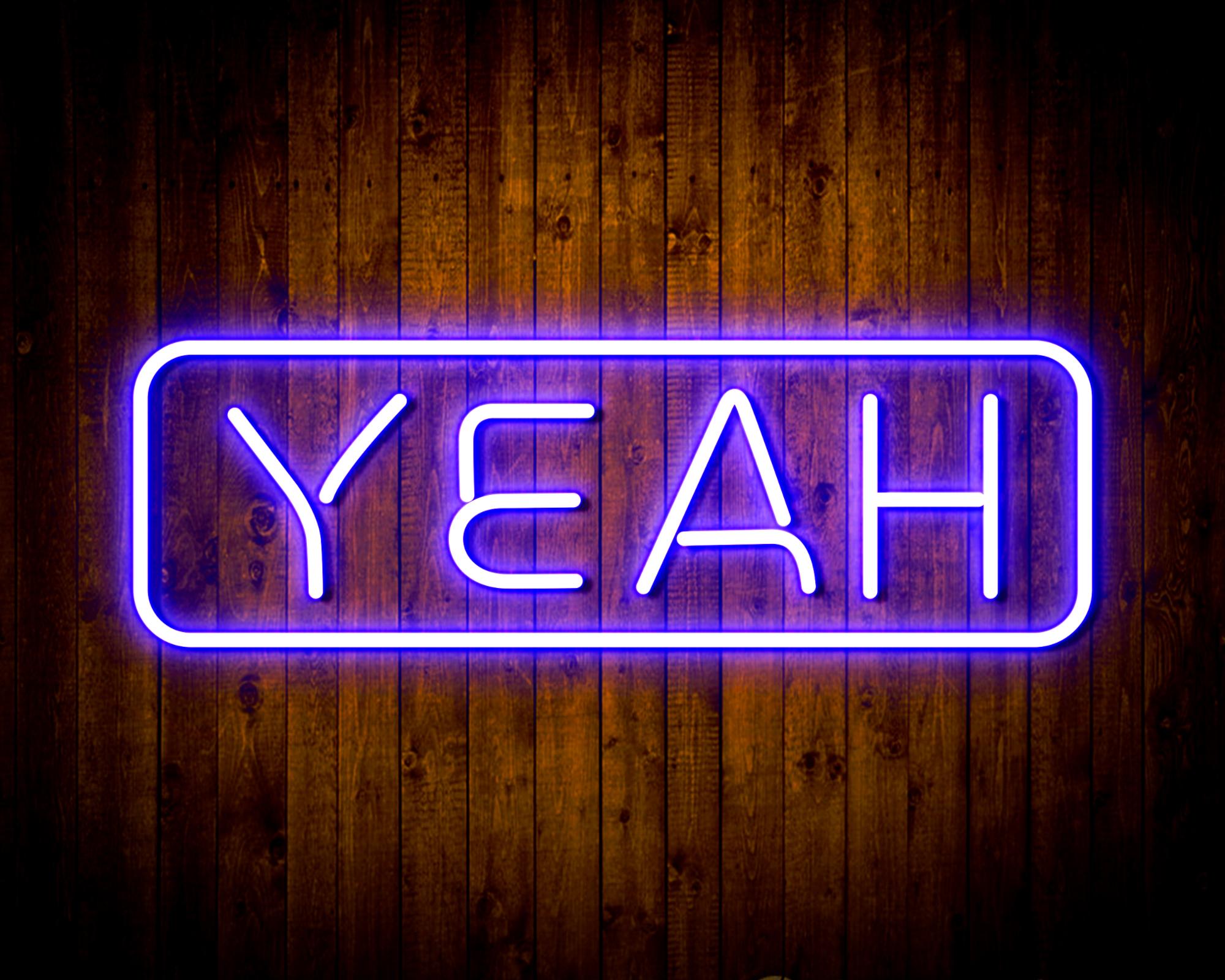 Yeah LED Neon Sign Wall Light