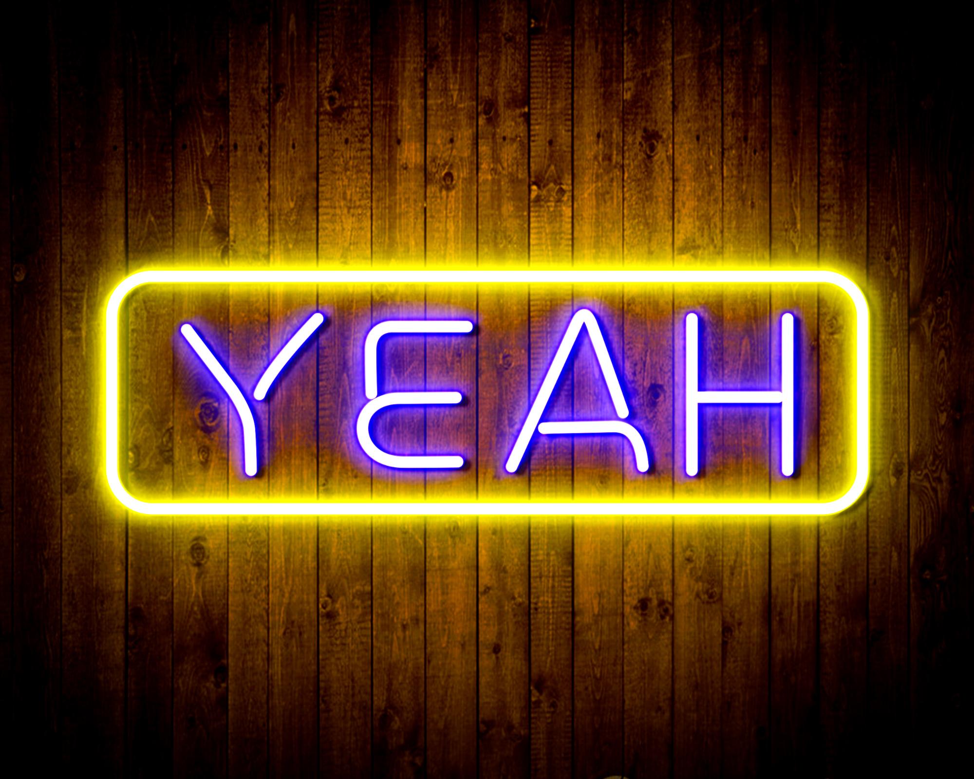 Yeah LED Neon Sign Wall Light