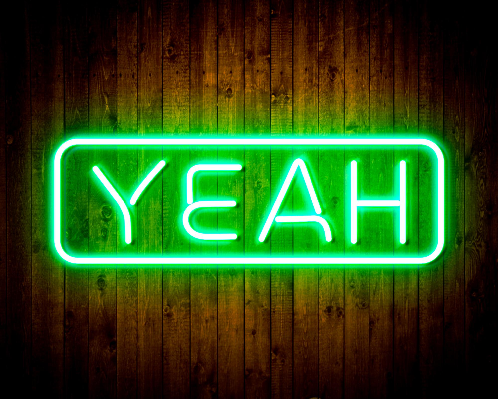 Yeah LED Neon Sign Wall Light