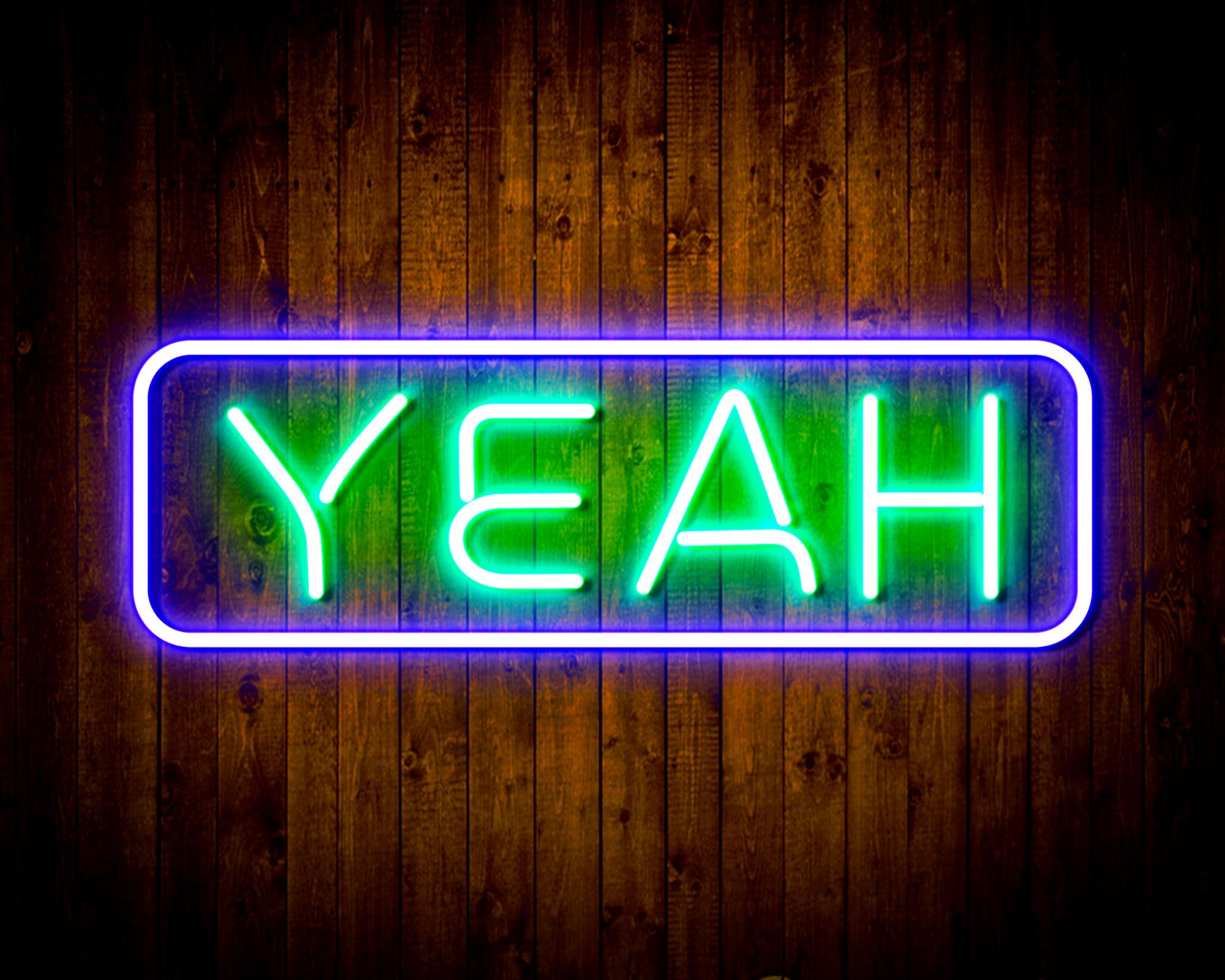 Yeah LED Neon Sign Wall Light