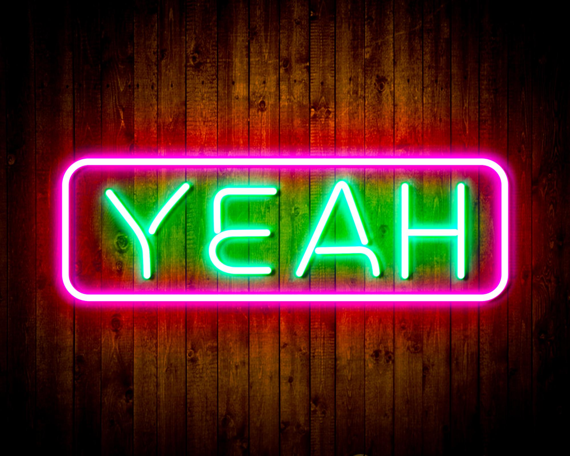 Yeah LED Neon Sign Wall Light