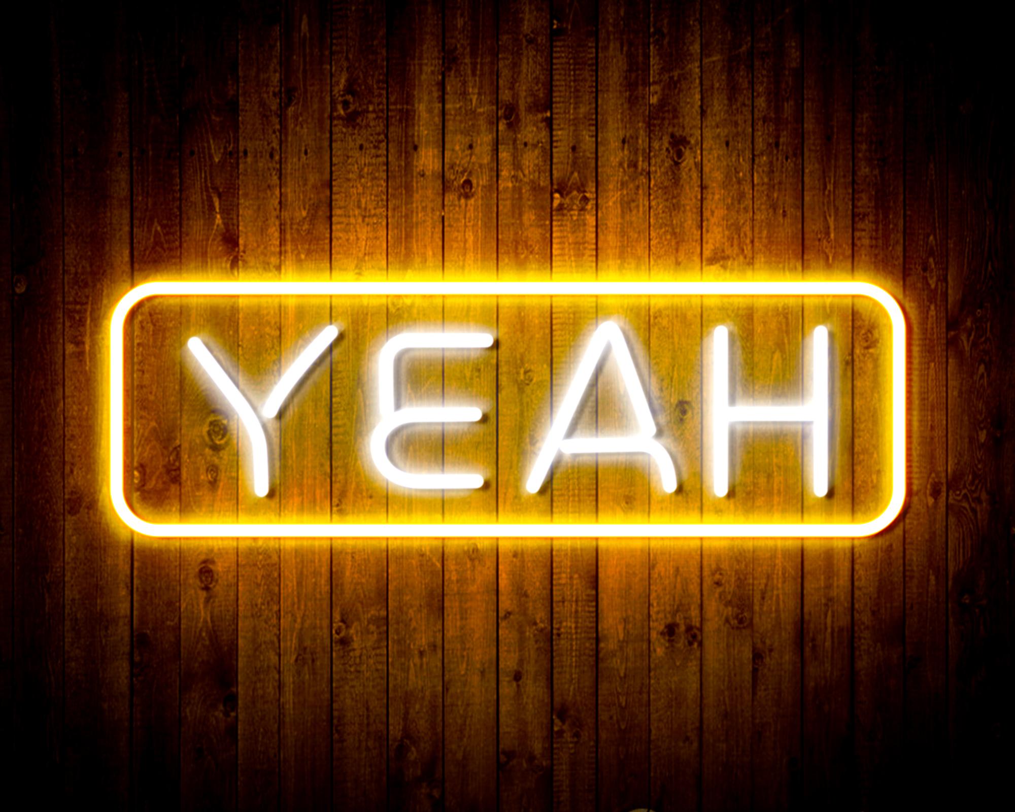 Yeah LED Neon Sign Wall Light