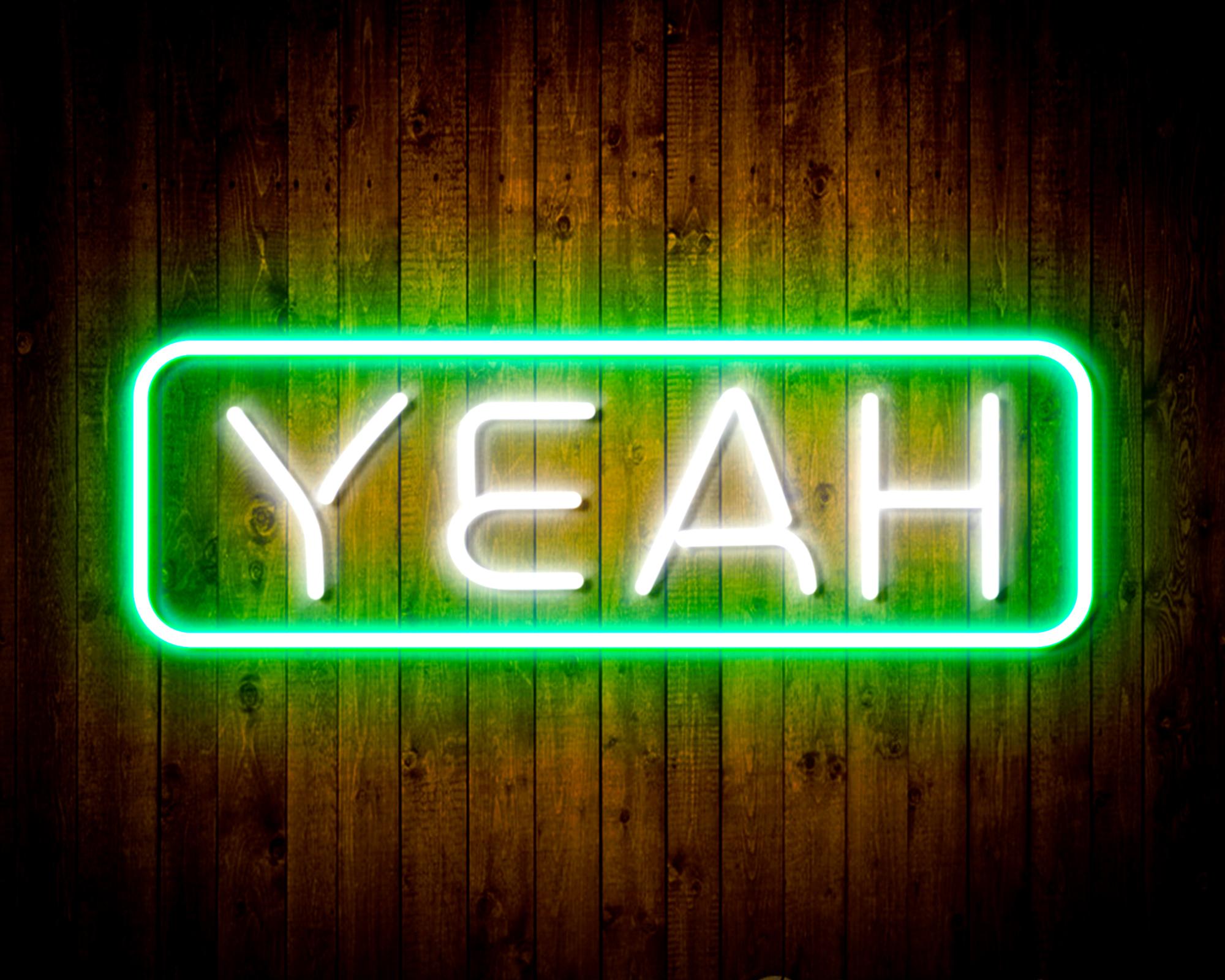 Yeah LED Neon Sign Wall Light