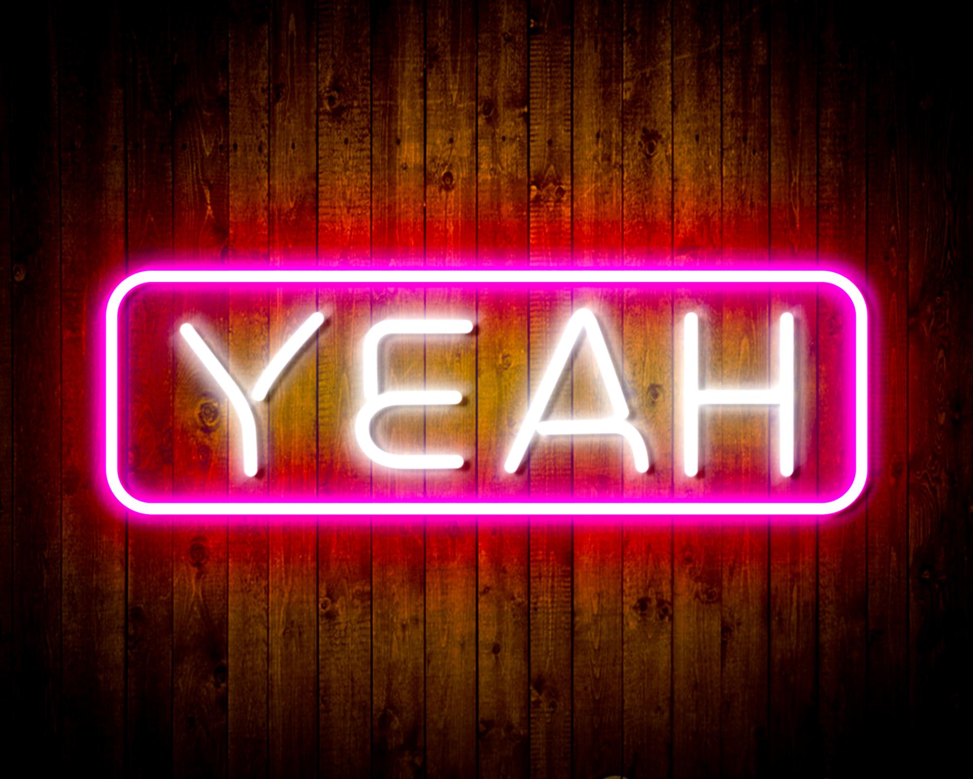 Yeah LED Neon Sign Wall Light