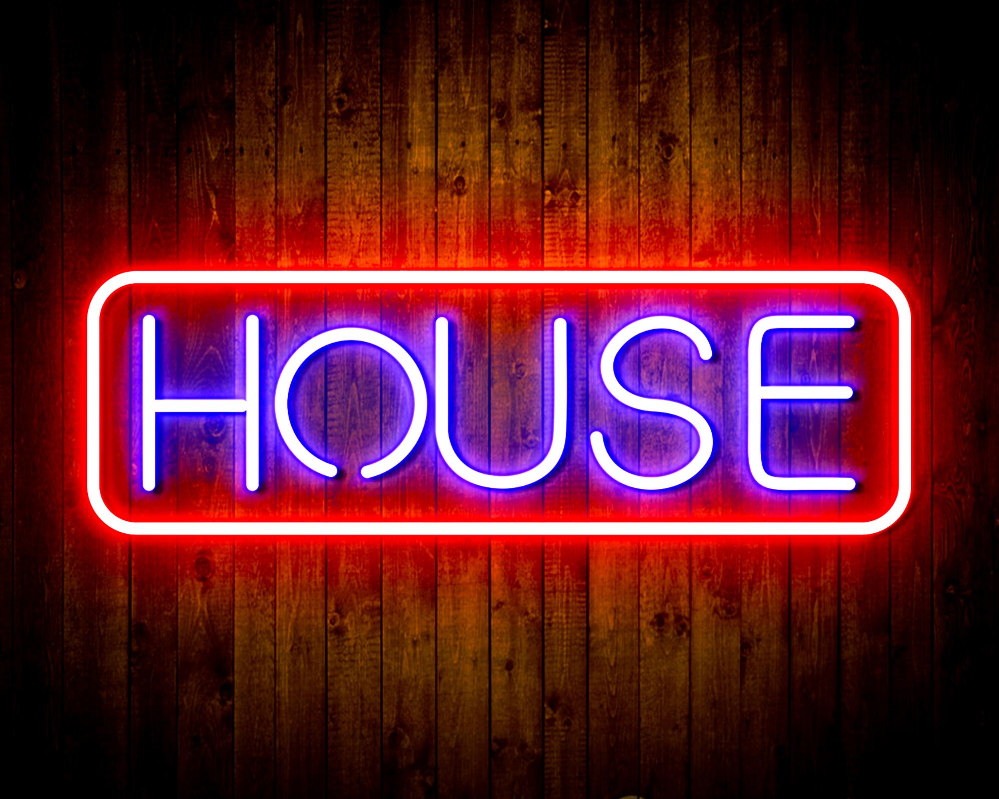 House Sign LED Neon Sign Wall Light