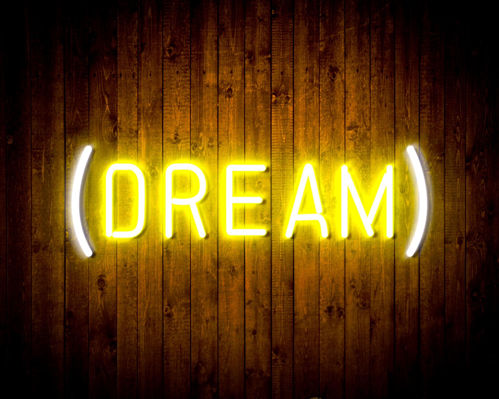 (DREAM) LED Neon Sign Wall Light