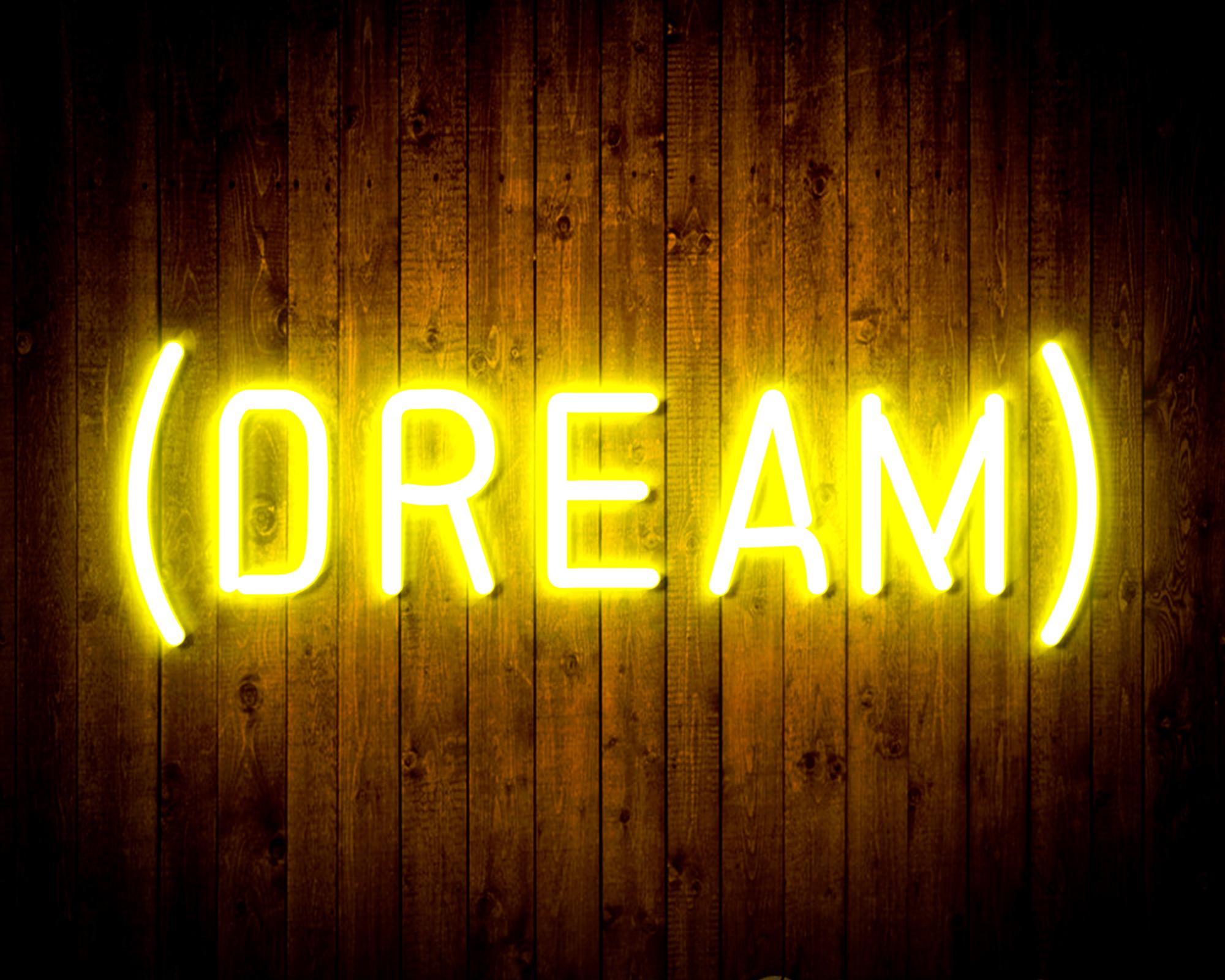 (DREAM) LED Neon Sign Wall Light