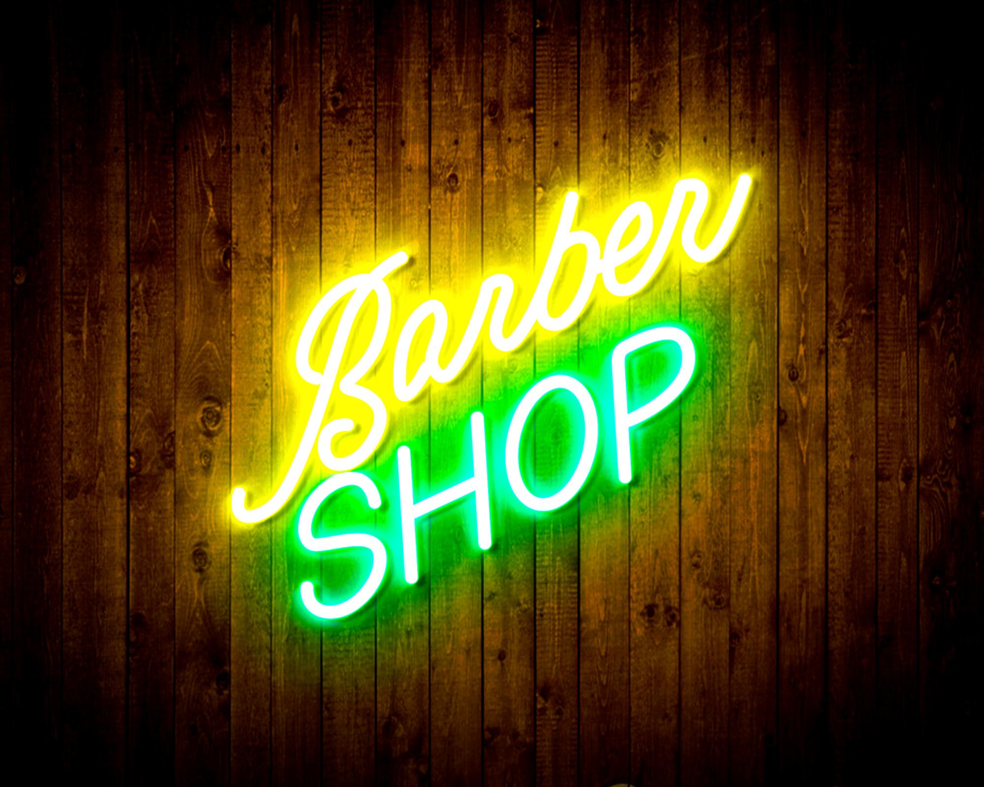 Barber Shop LED Neon Sign Wall Light
