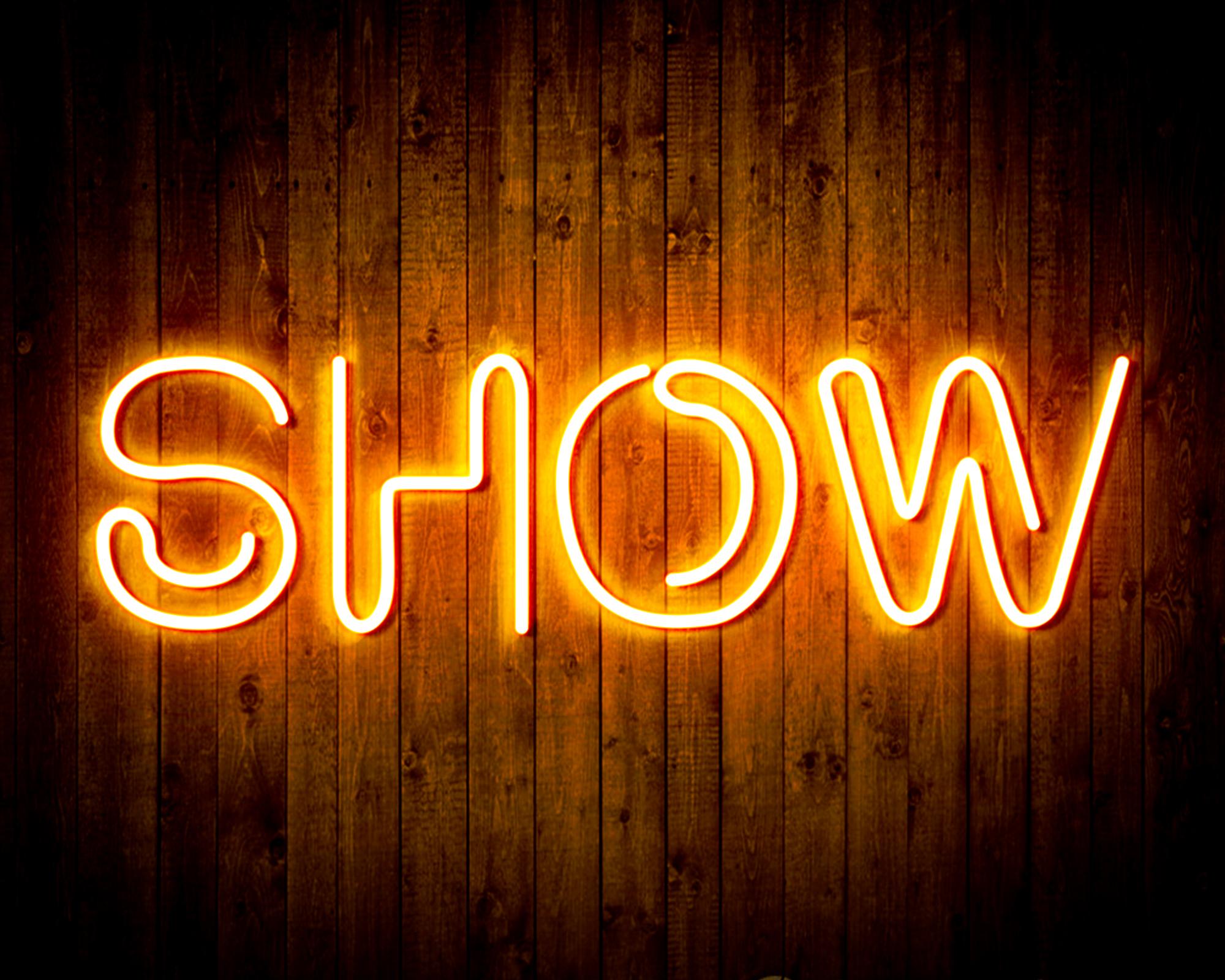 Show LED Neon Sign Wall Light