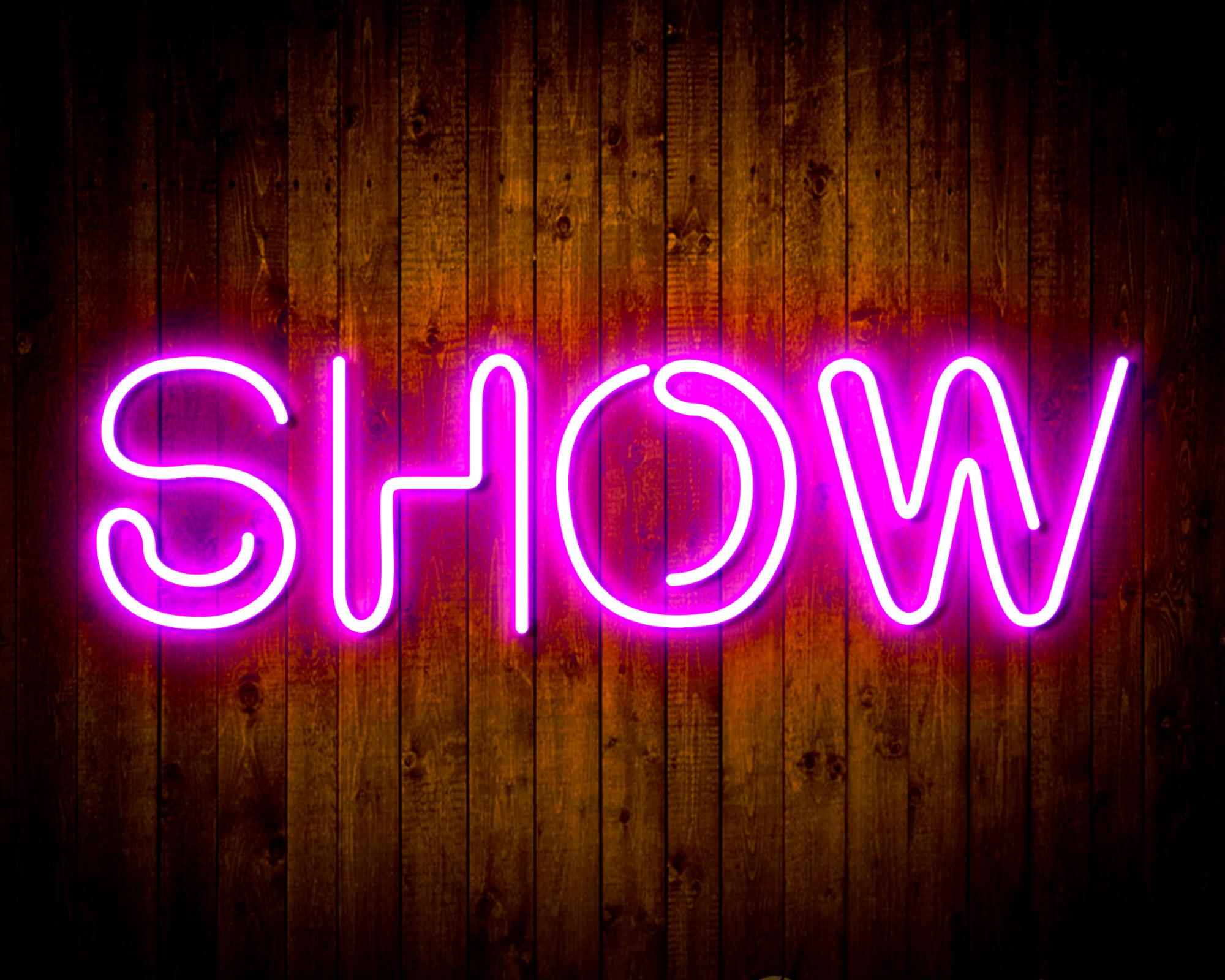 Show LED Neon Sign Wall Light
