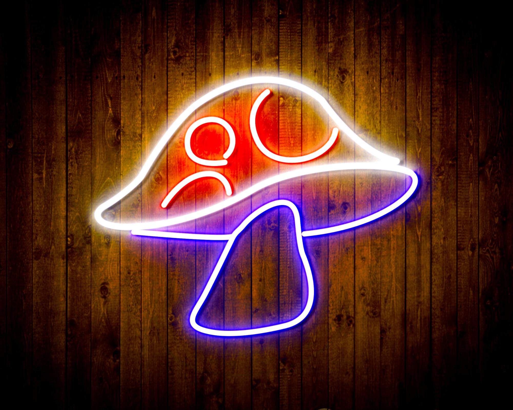 Mushroom LED Neon Sign Wall Light
