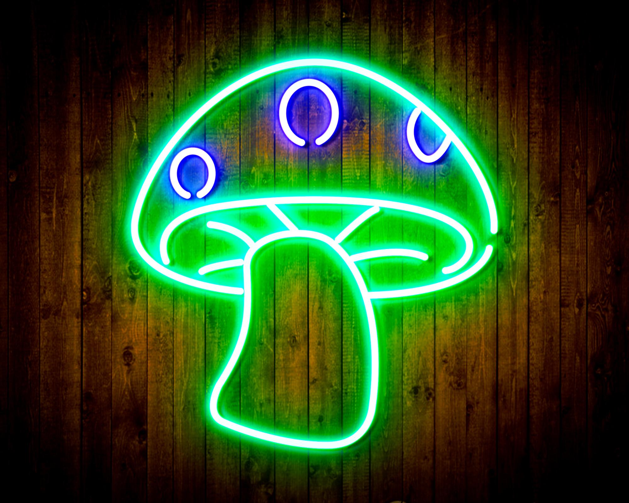 Mushroom LED Neon Sign Wall Light