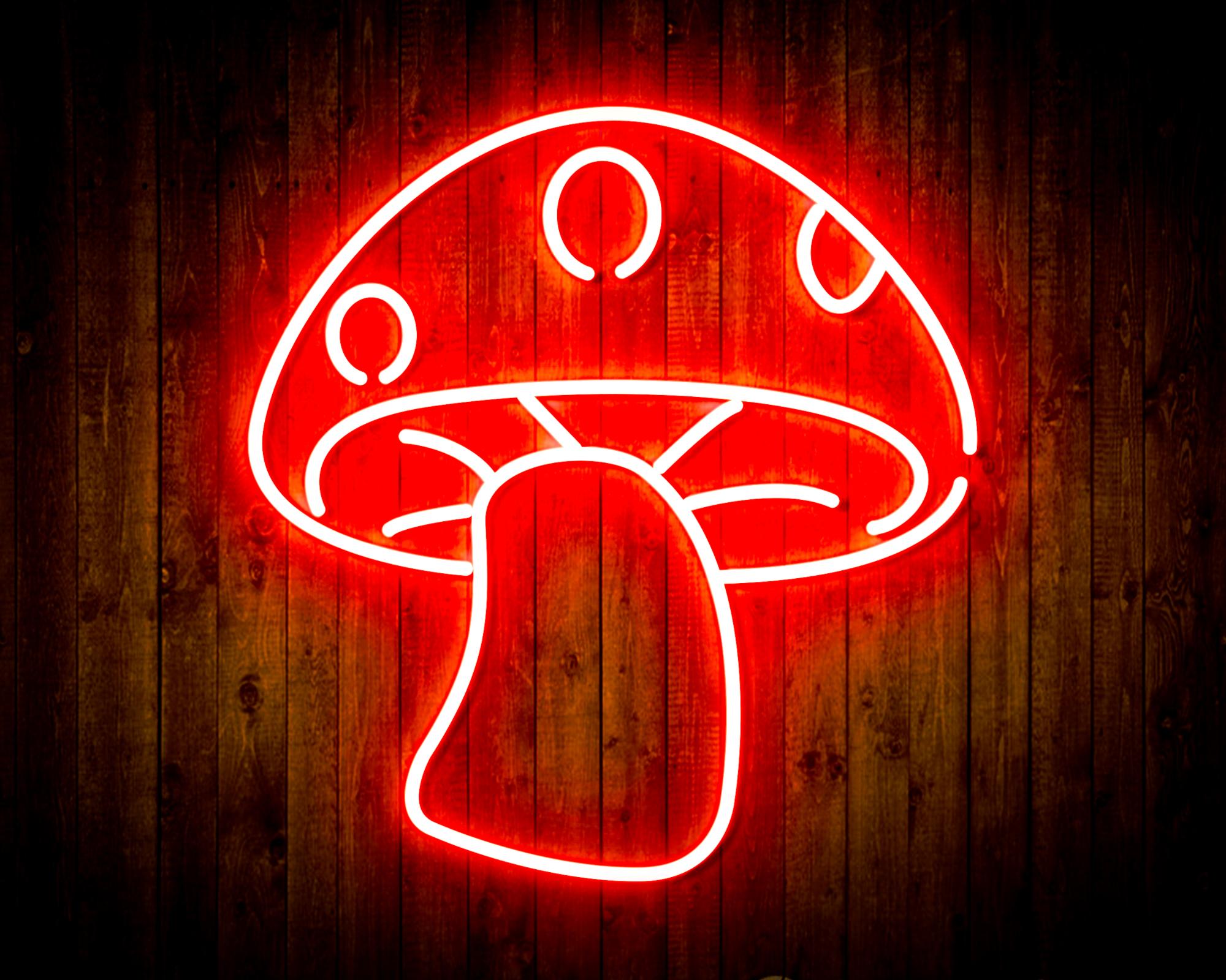 Mushroom LED Neon Sign Wall Light