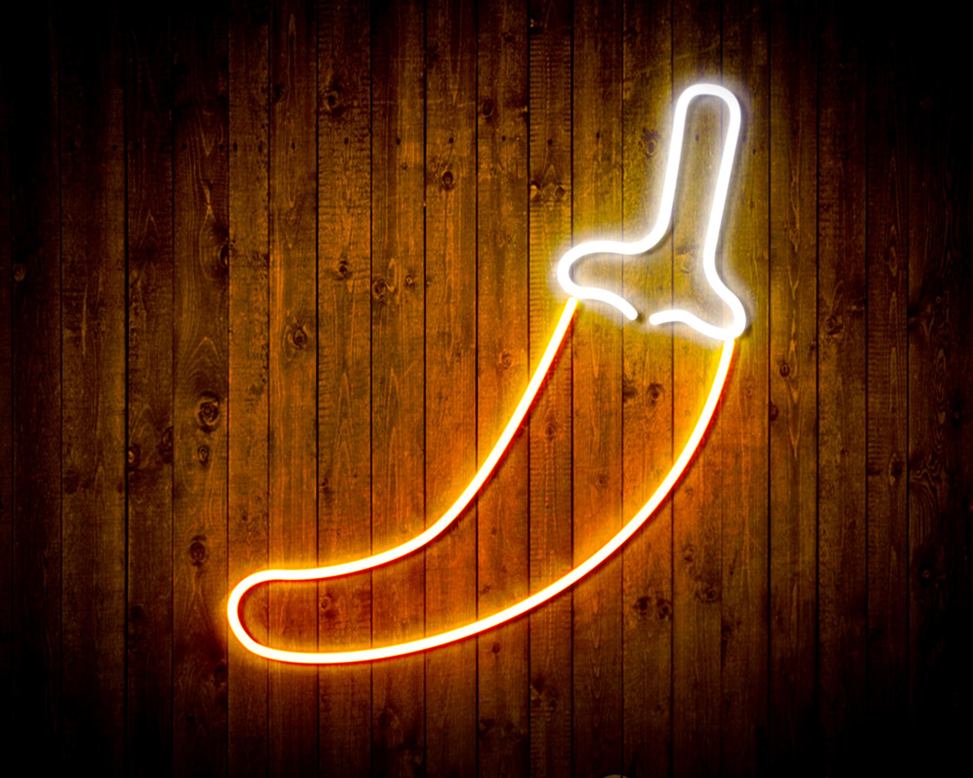 Red Pepper LED Neon Sign Wall Light
