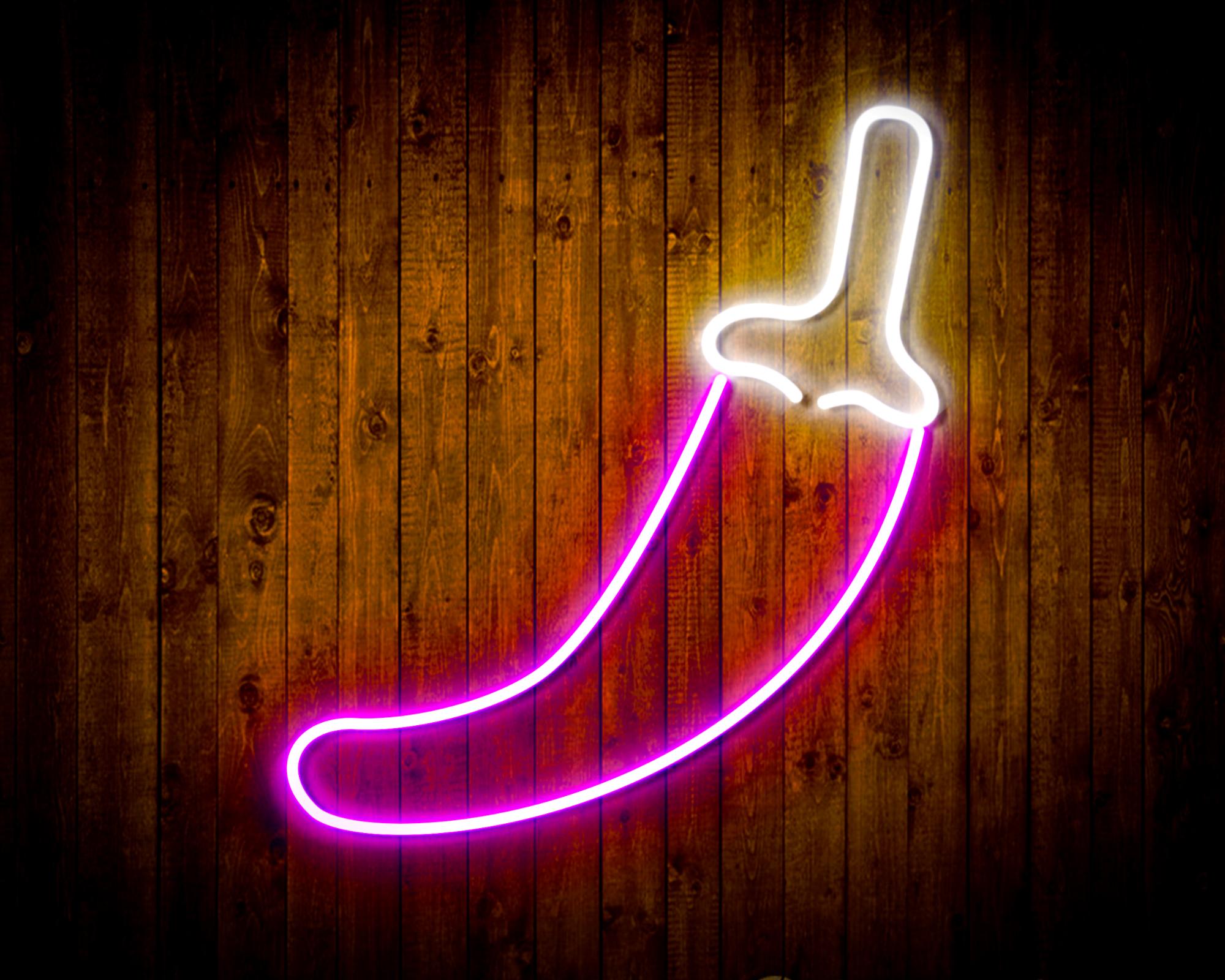 Red Pepper LED Neon Sign Wall Light
