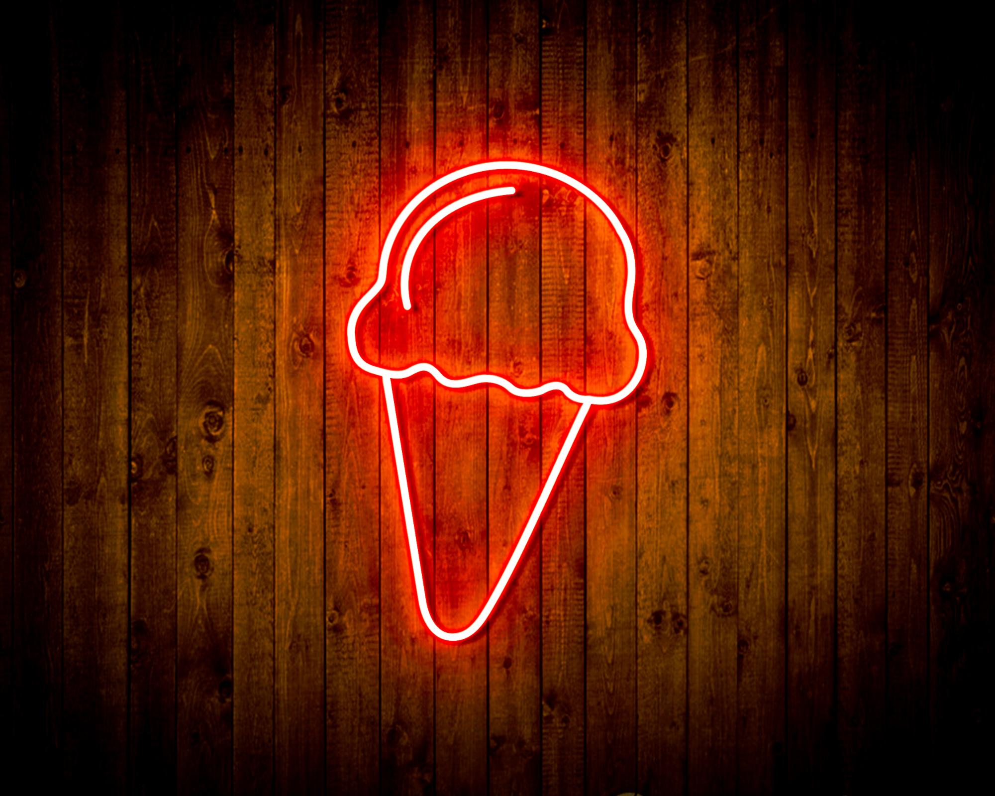 Ice-cream LED Neon Sign Wall Light