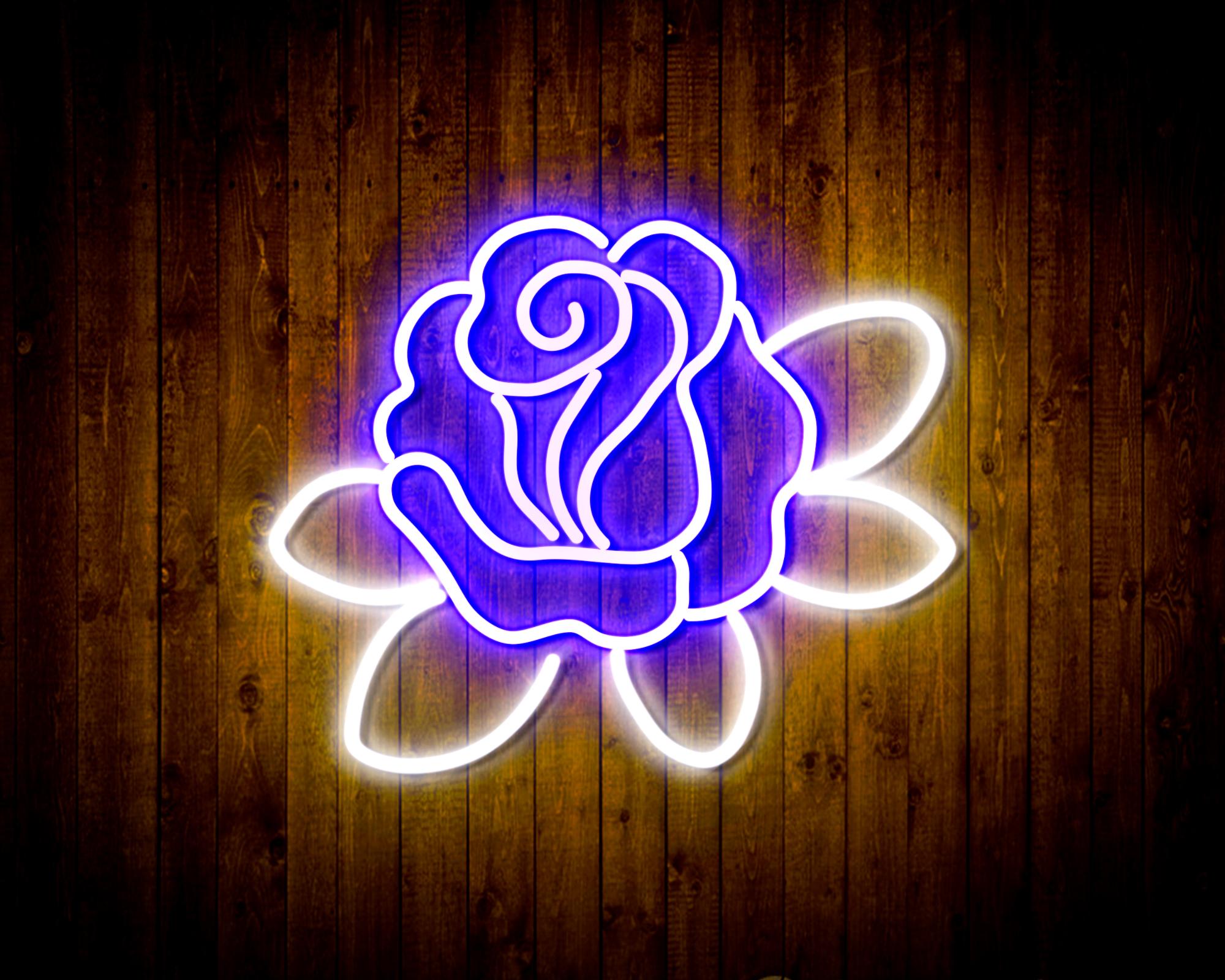 Rose LED Neon Sign Wall Light