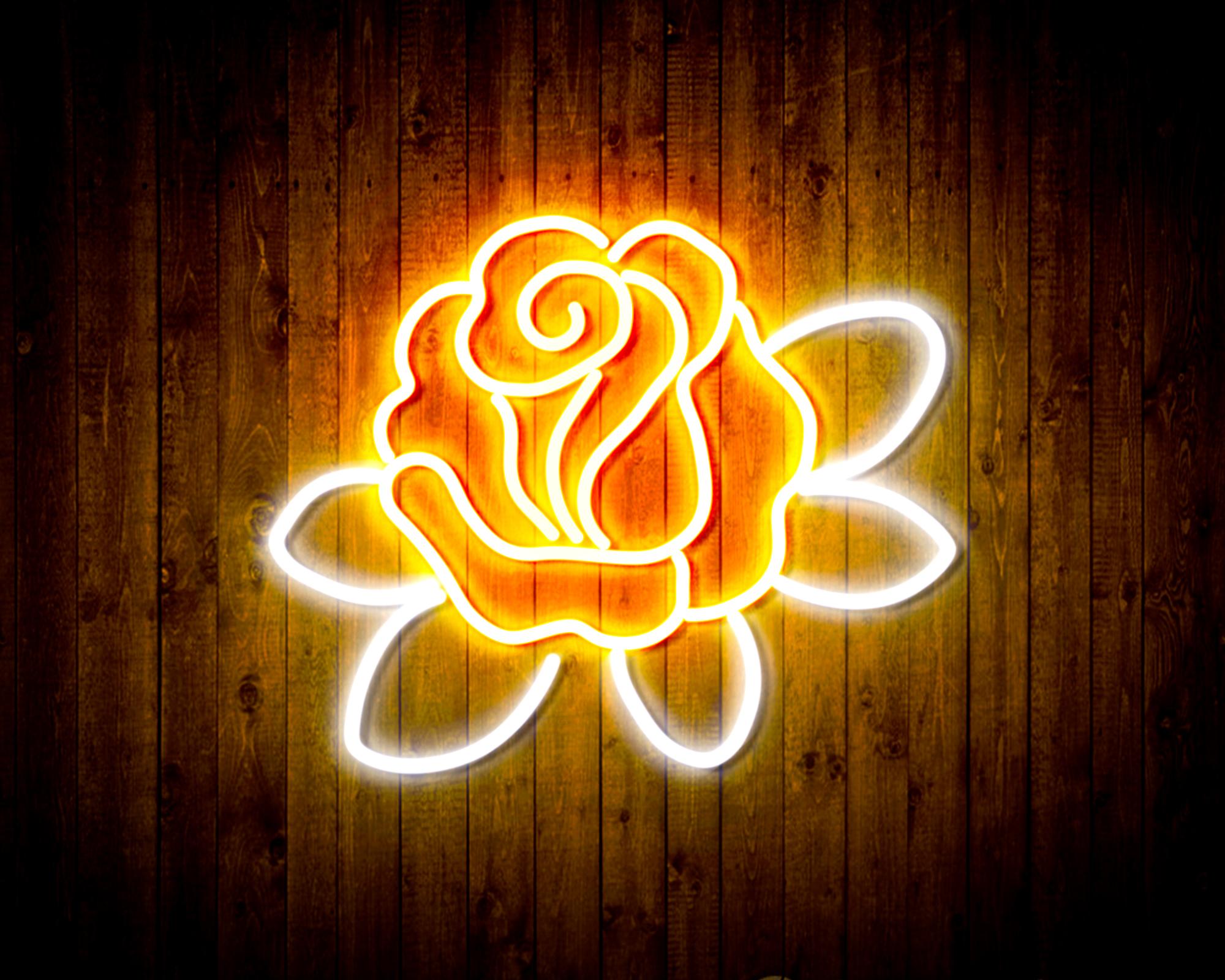 Rose LED Neon Sign Wall Light