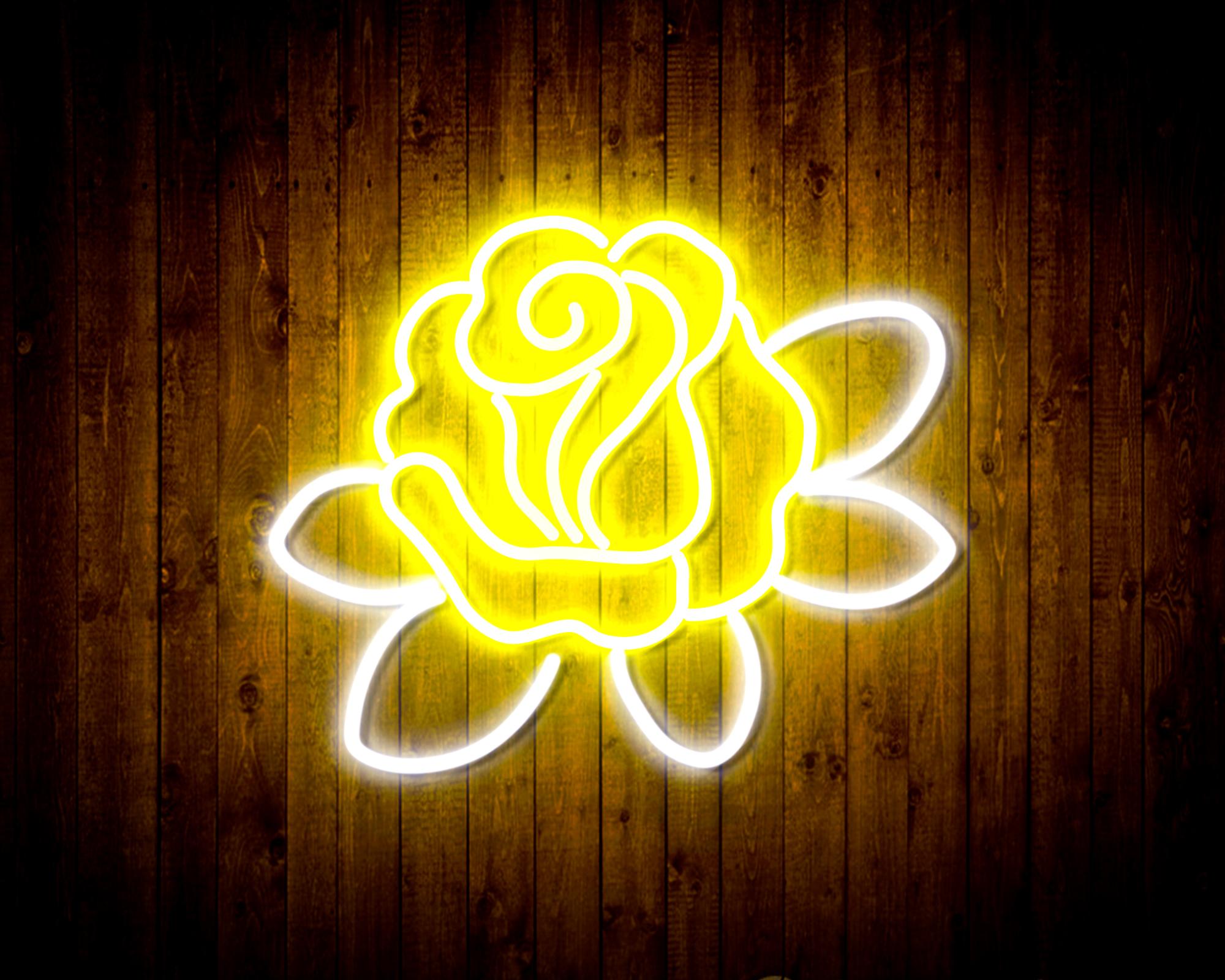 Rose LED Neon Sign Wall Light