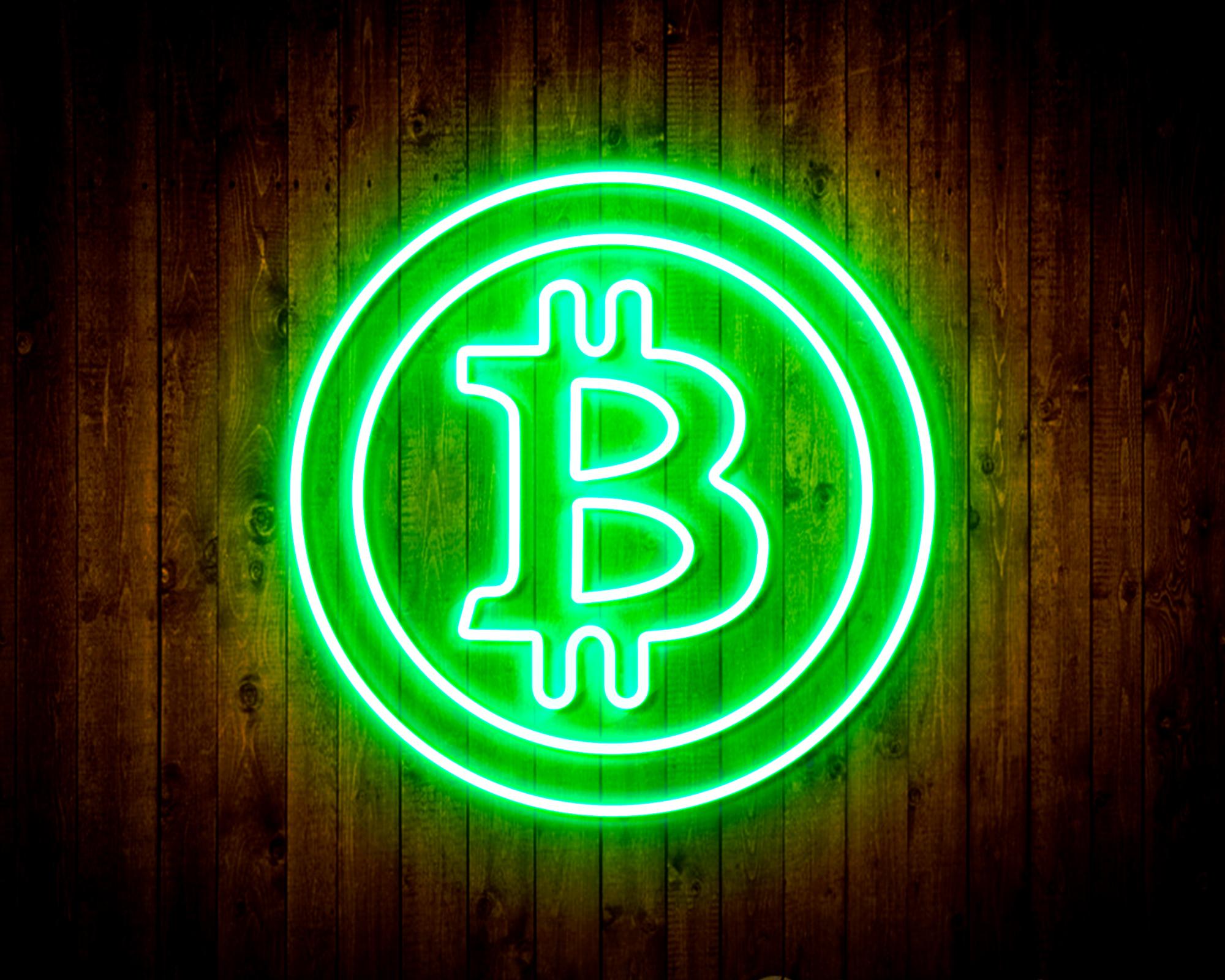 Bitcoin LED Neon Sign Wall Light