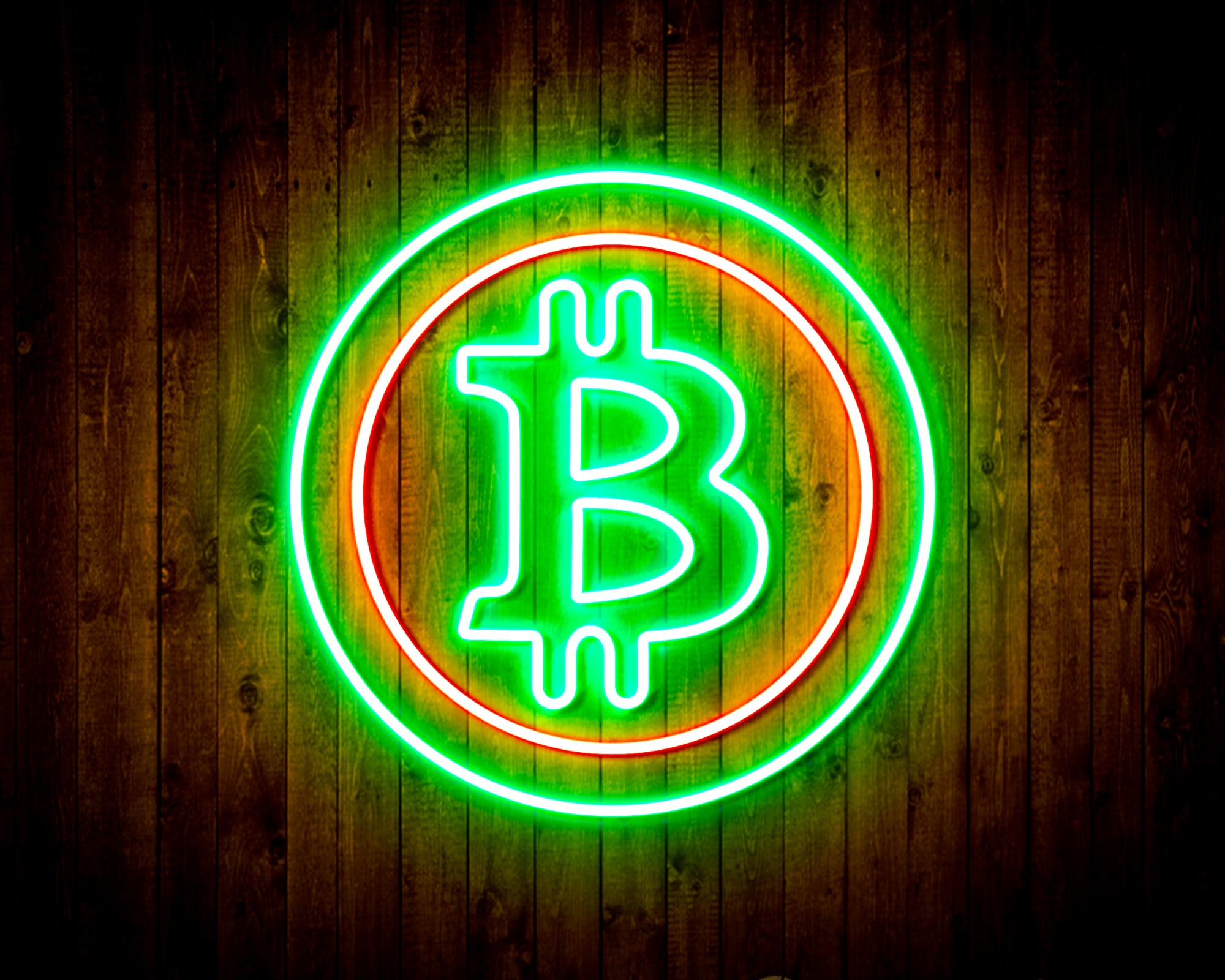 Bitcoin LED Neon Sign Wall Light