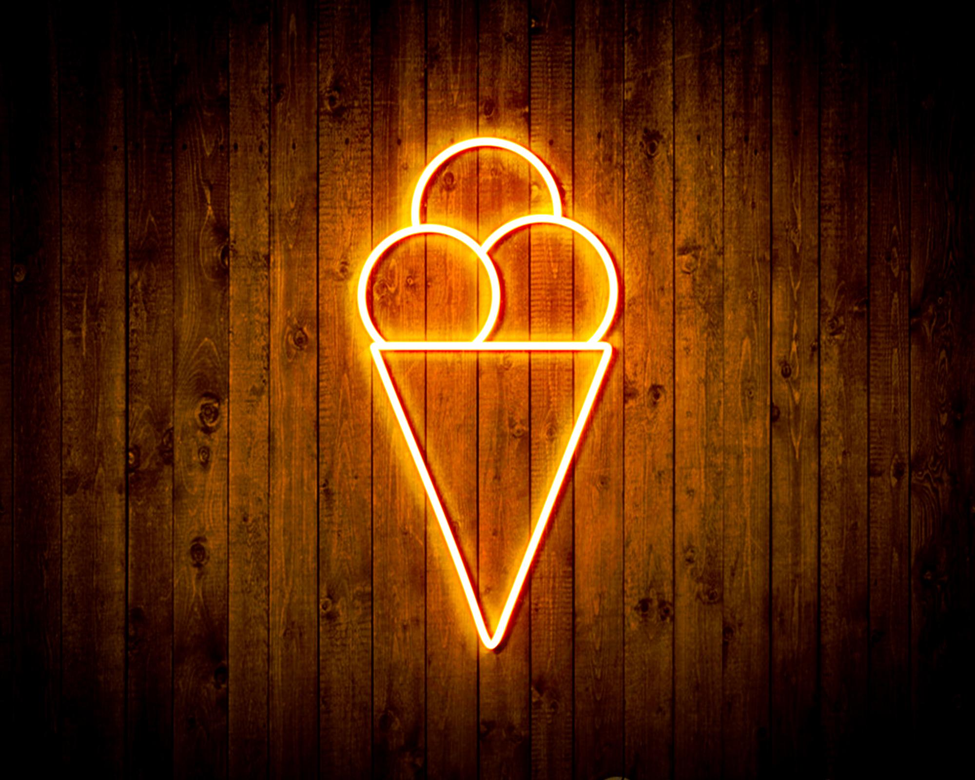 Ice-cream LED Neon Sign Wall Light
