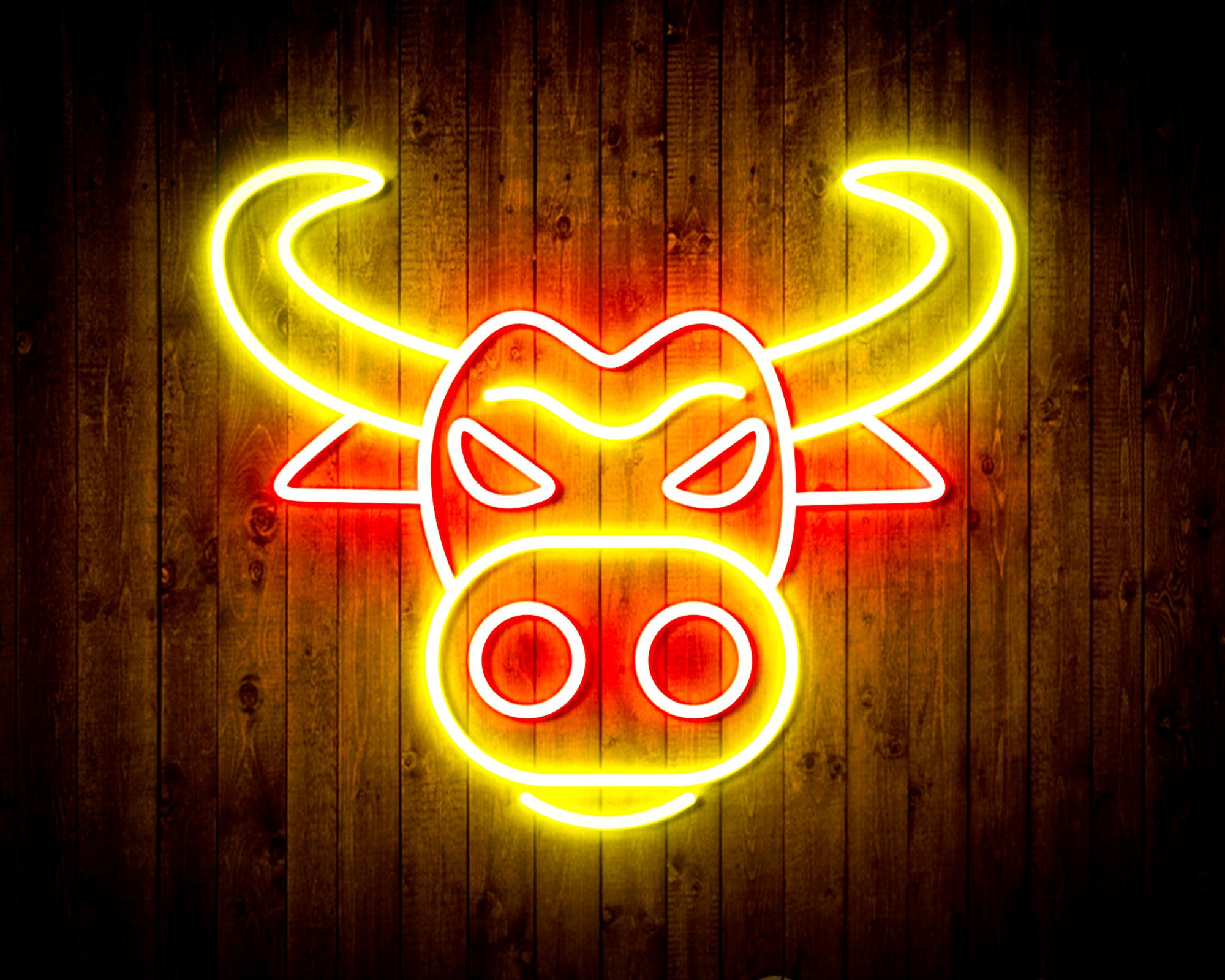 OX Year LED Neon Sign Wall Light