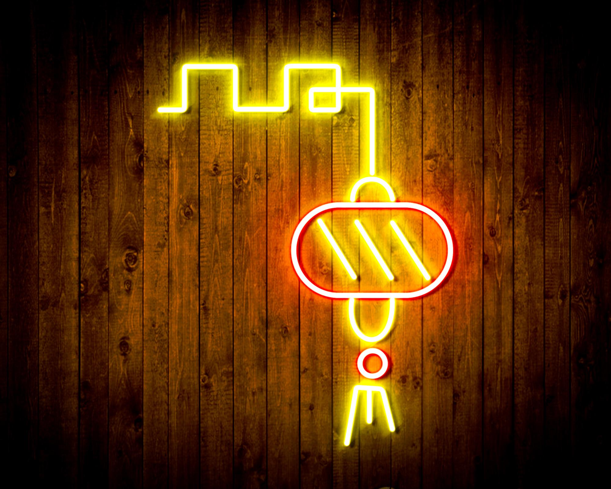 Chinese New Year Lantern LED Neon Sign Wall Light