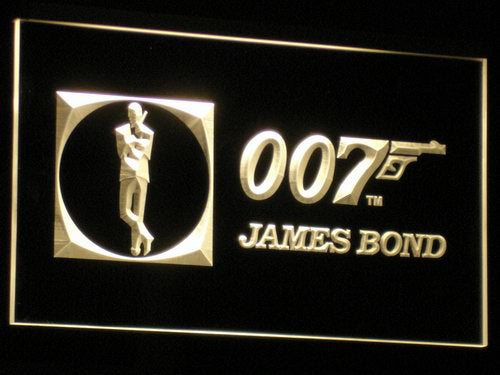 007 James Bond Neon Light LED Sign