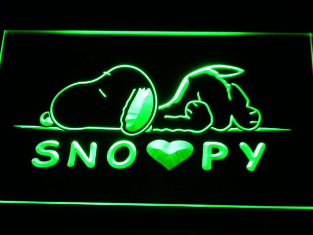 Dog Snoopy Neon Light LED Sign