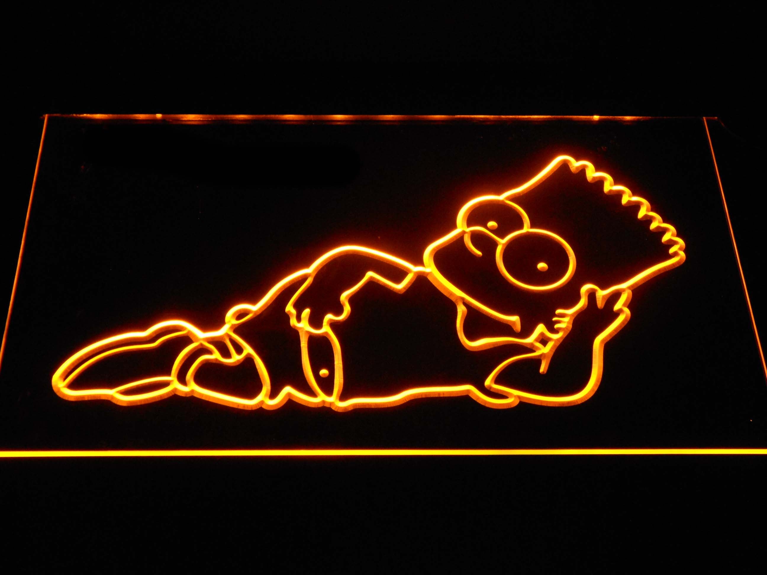 Simpsons Bart Neon Light LED Sign