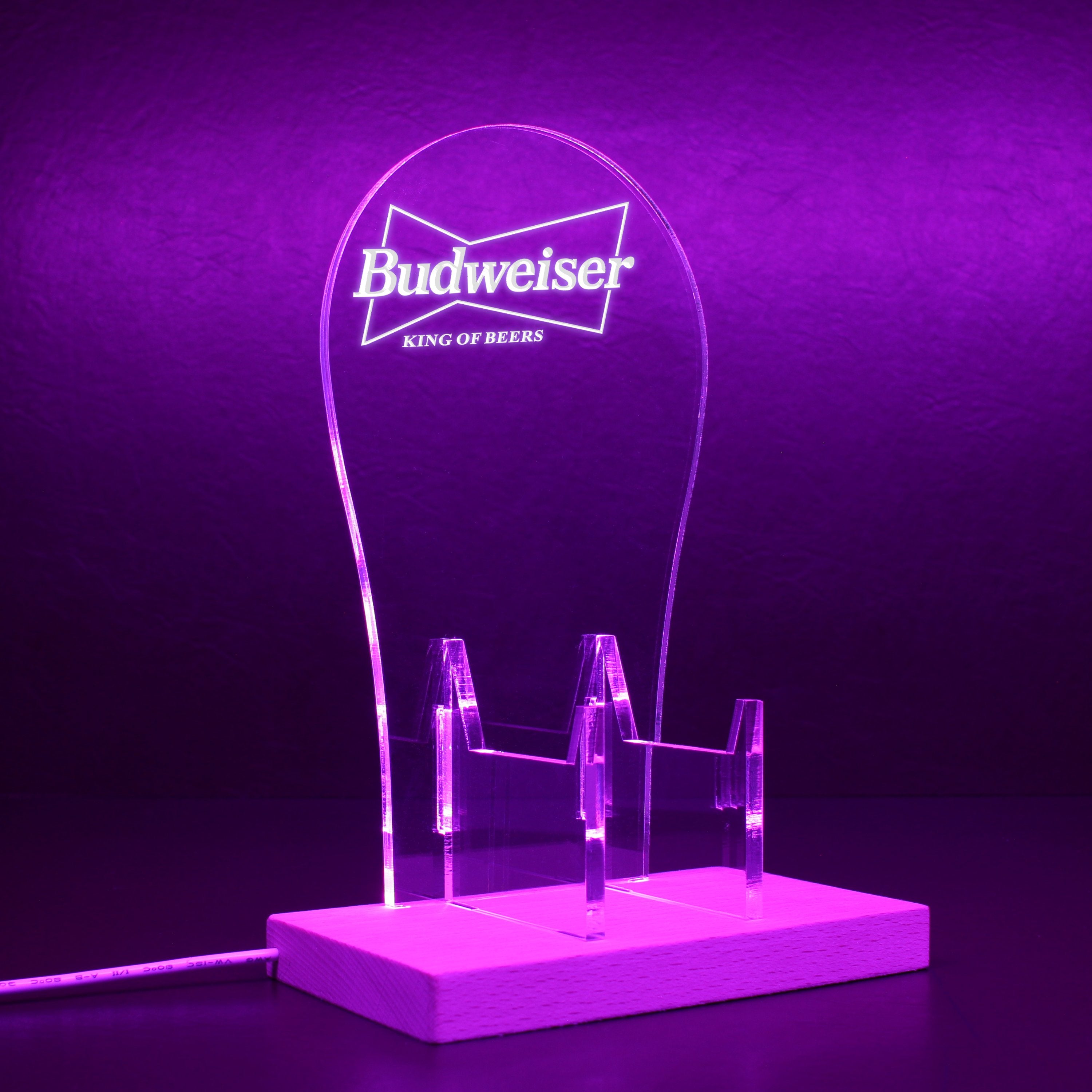 Budweiser Beer RGB LED Gaming Headset Controller Stand