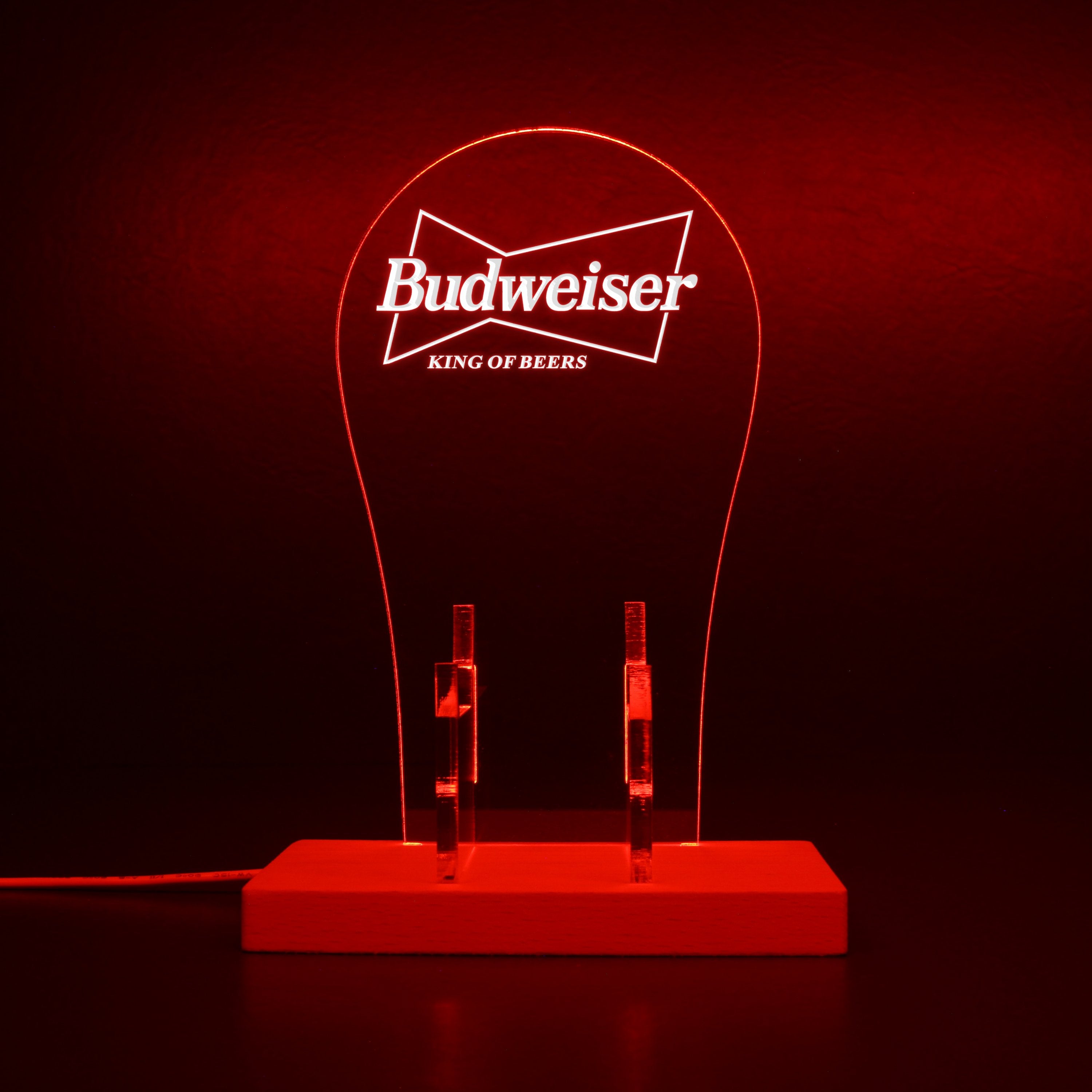 Budweiser Beer RGB LED Gaming Headset Controller Stand