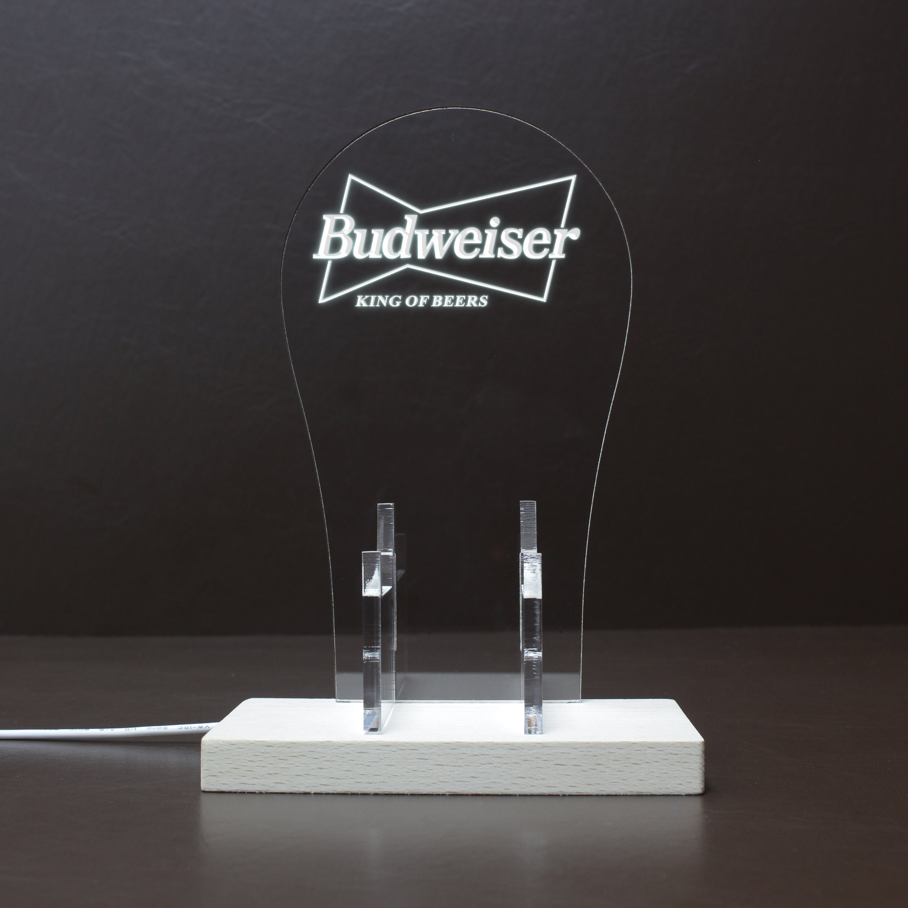 Budweiser Beer RGB LED Gaming Headset Controller Stand