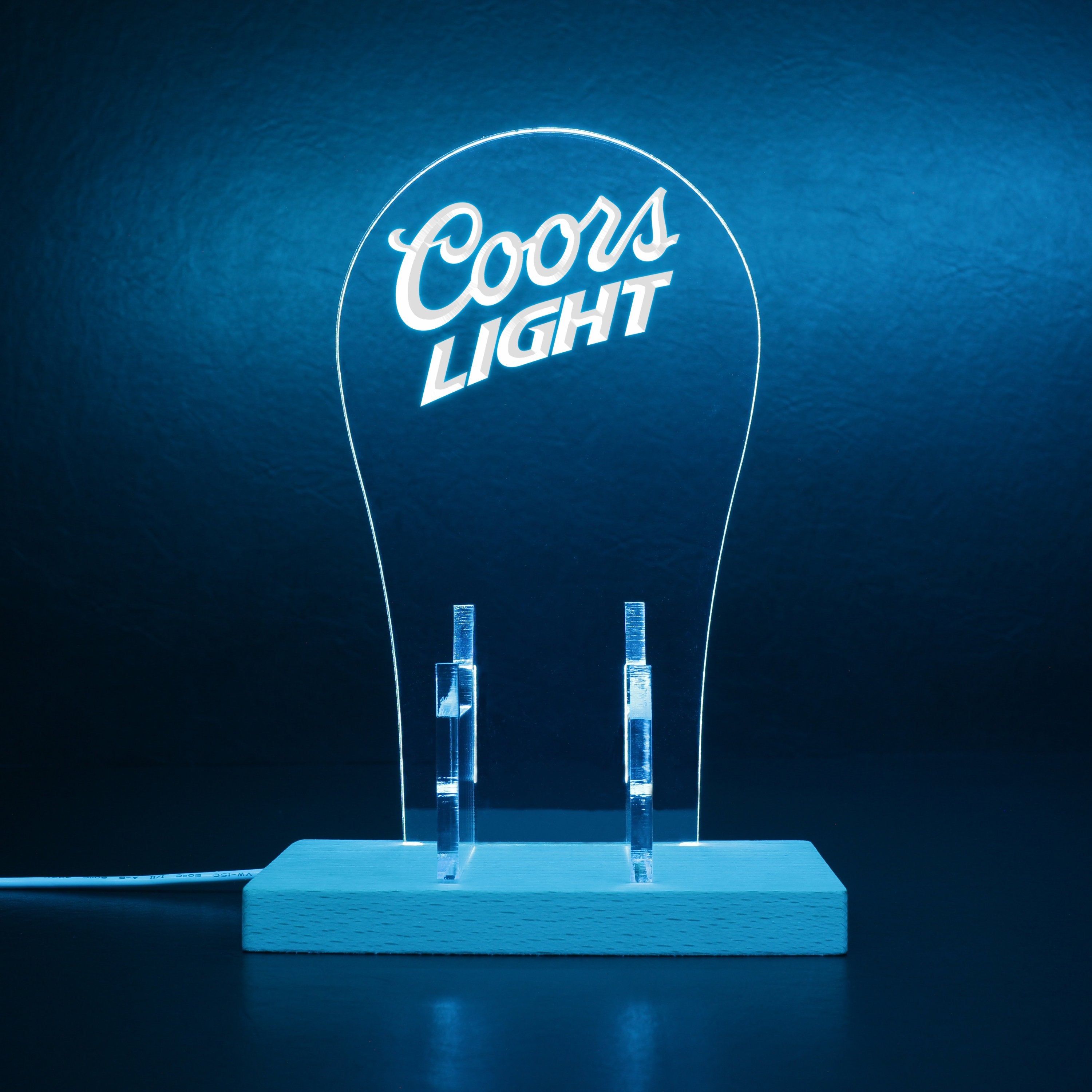 Coors Light Beer RGB LED Gaming Headset Controller Stand