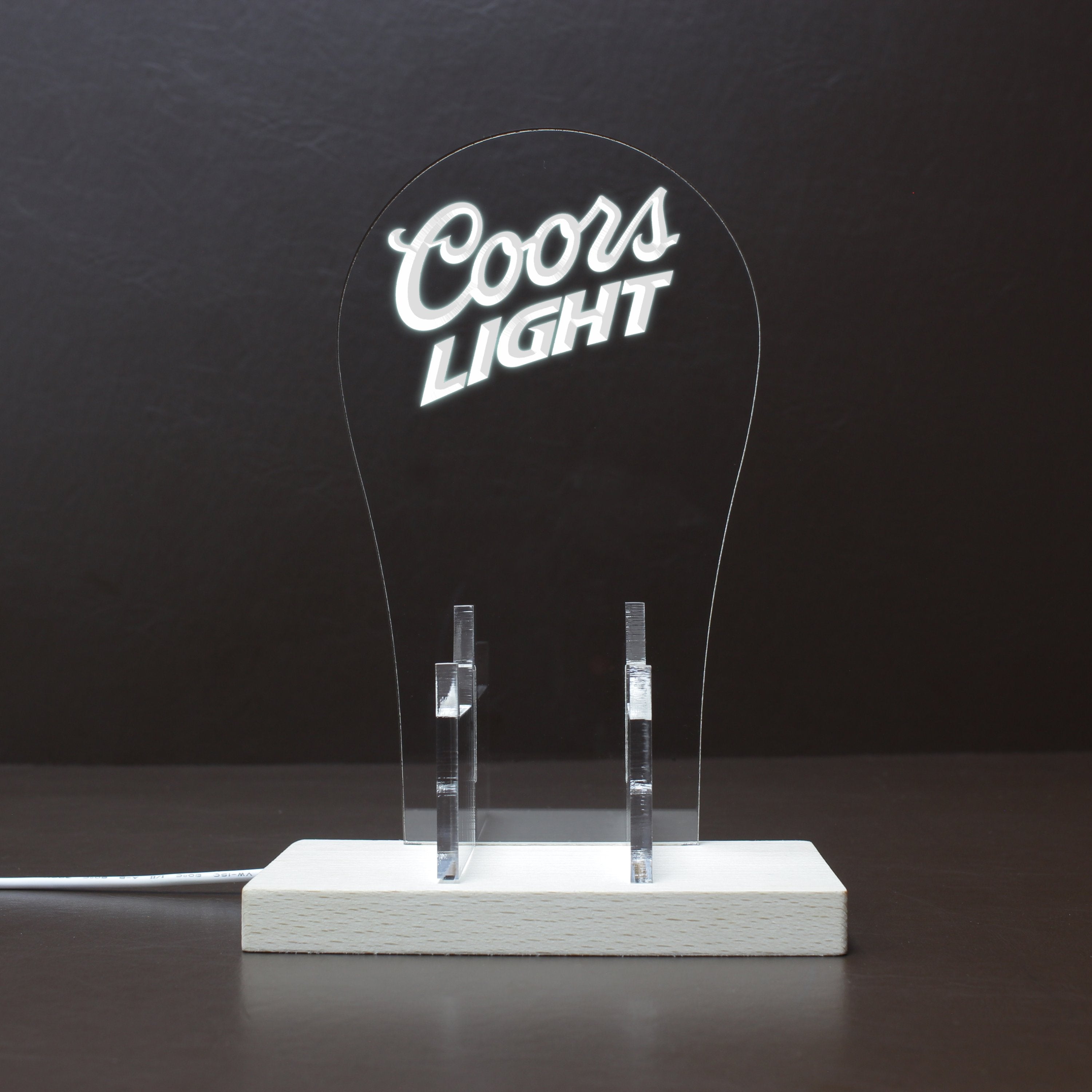 Coors Light Beer RGB LED Gaming Headset Controller Stand