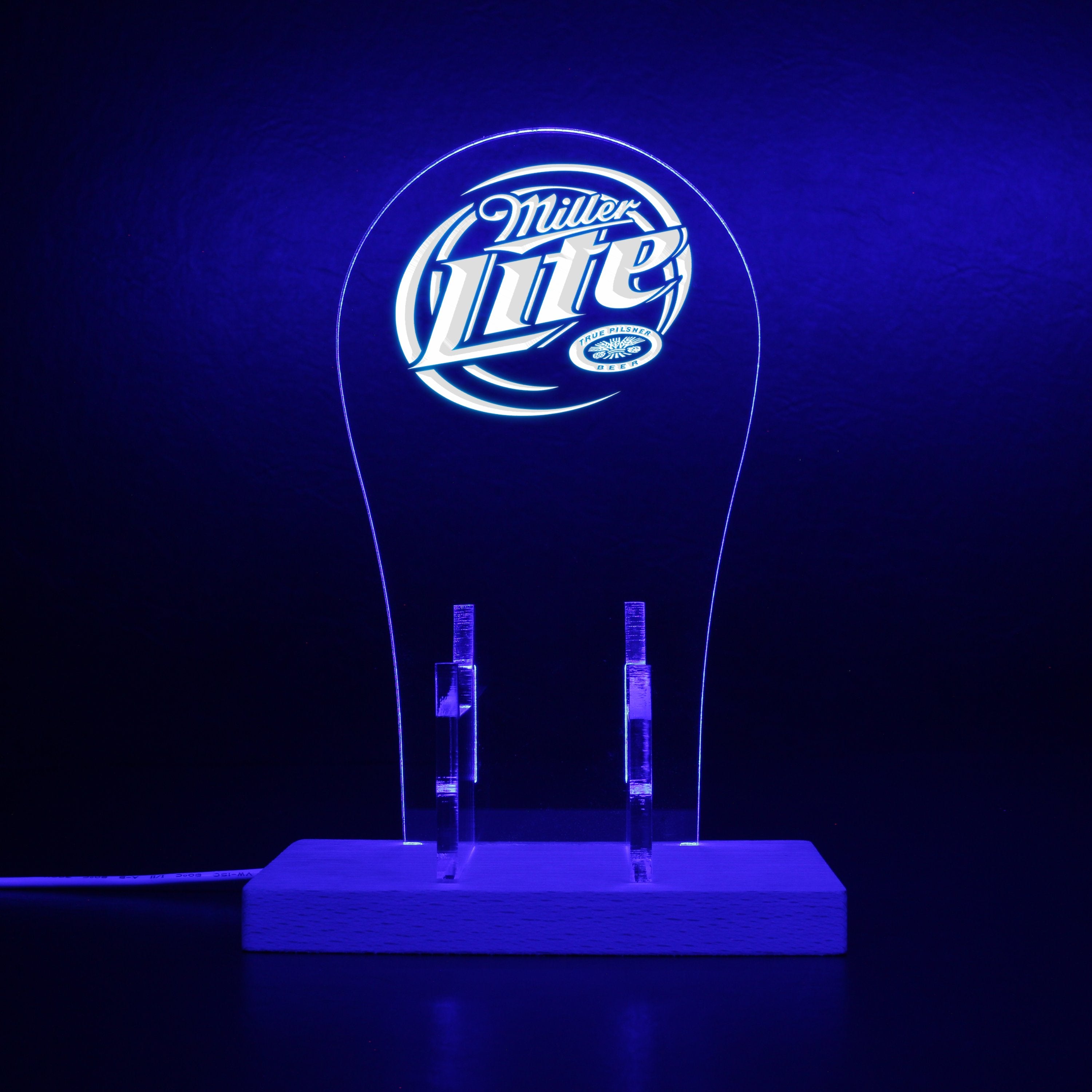 Miller Light Beer RGB LED Gaming Headset Controller Stand