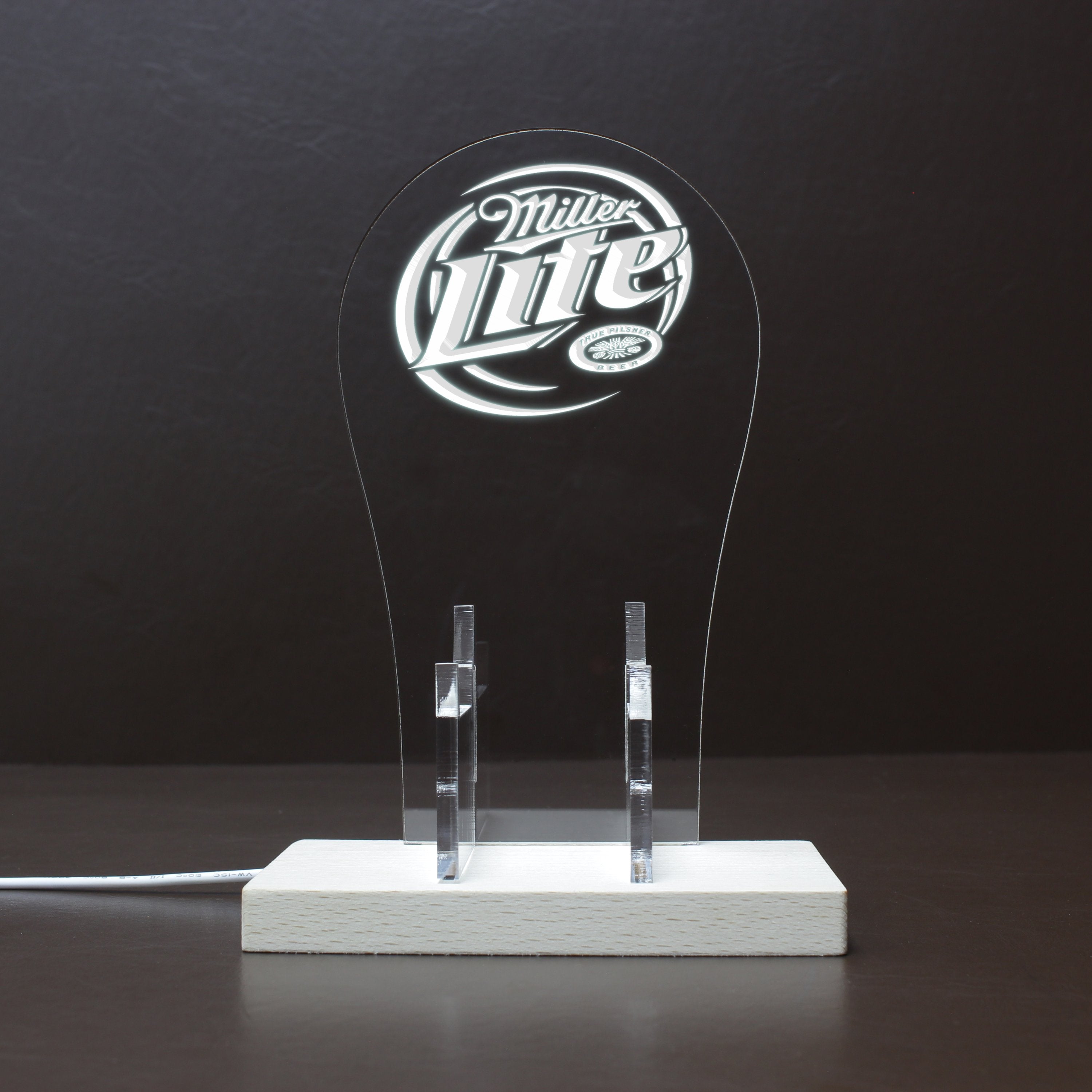 Miller Light Beer RGB LED Gaming Headset Controller Stand