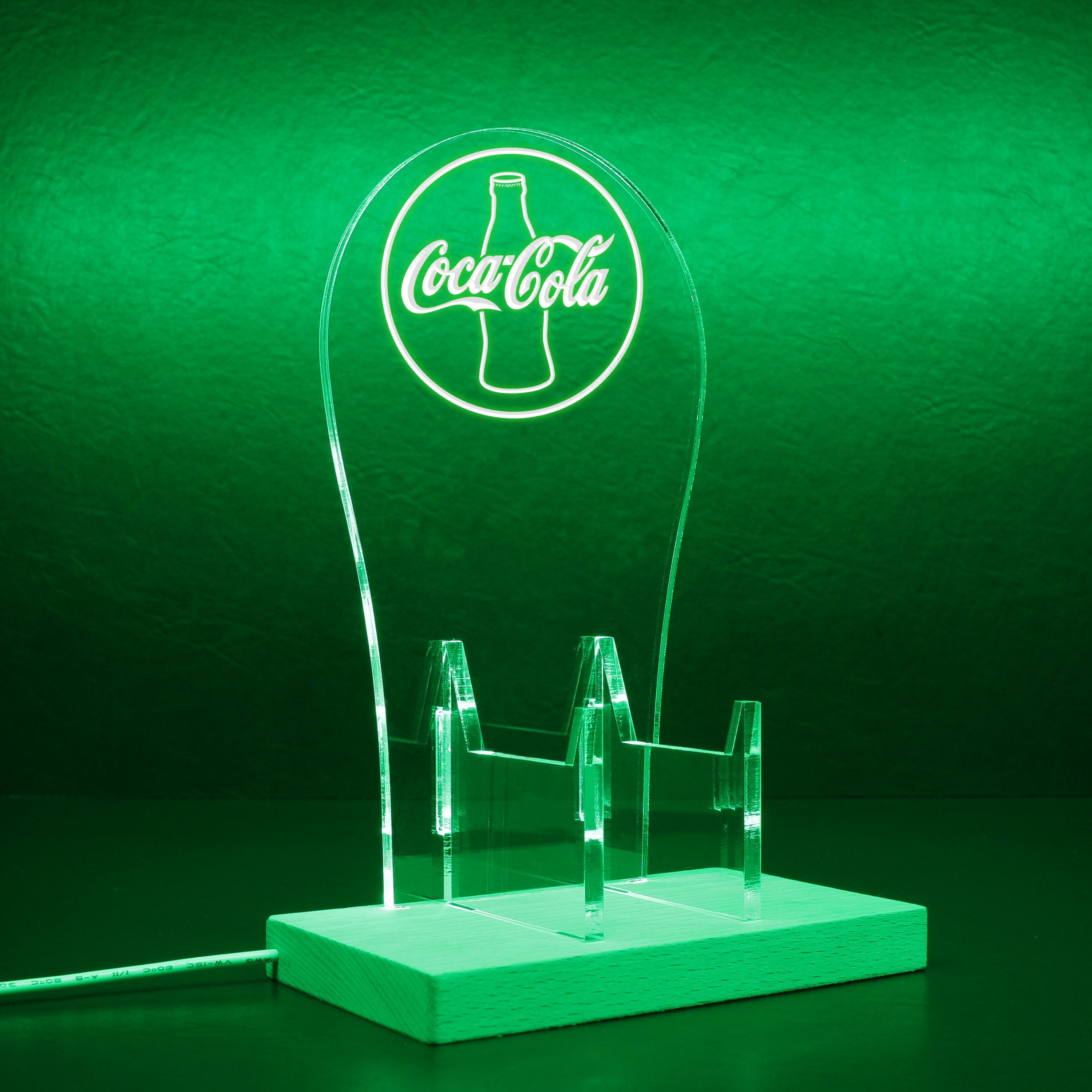 Coca Cola Drink RGB LED Gaming Headset Controller Stand