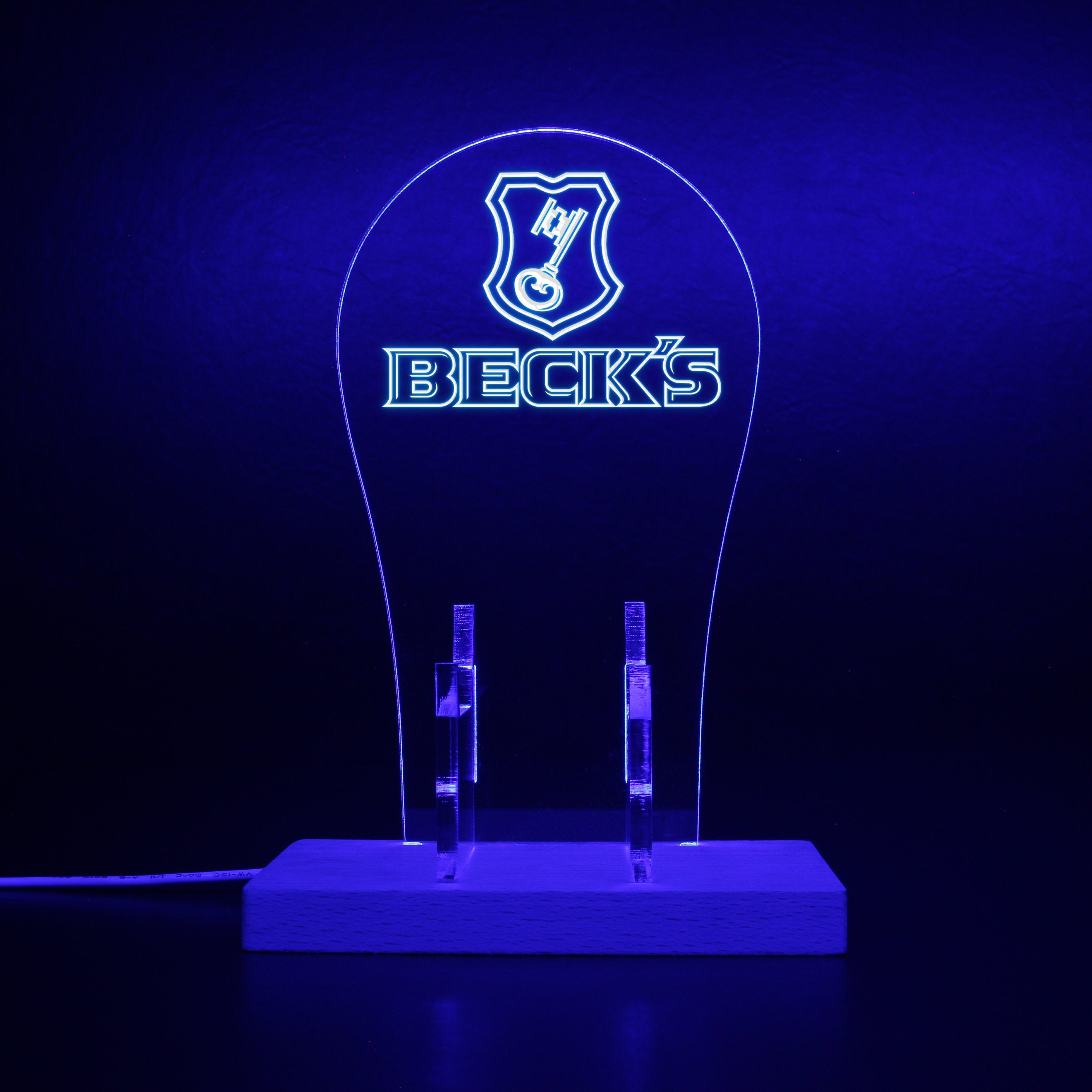 Becks Beer RGB LED Gaming Headset Controller Stand