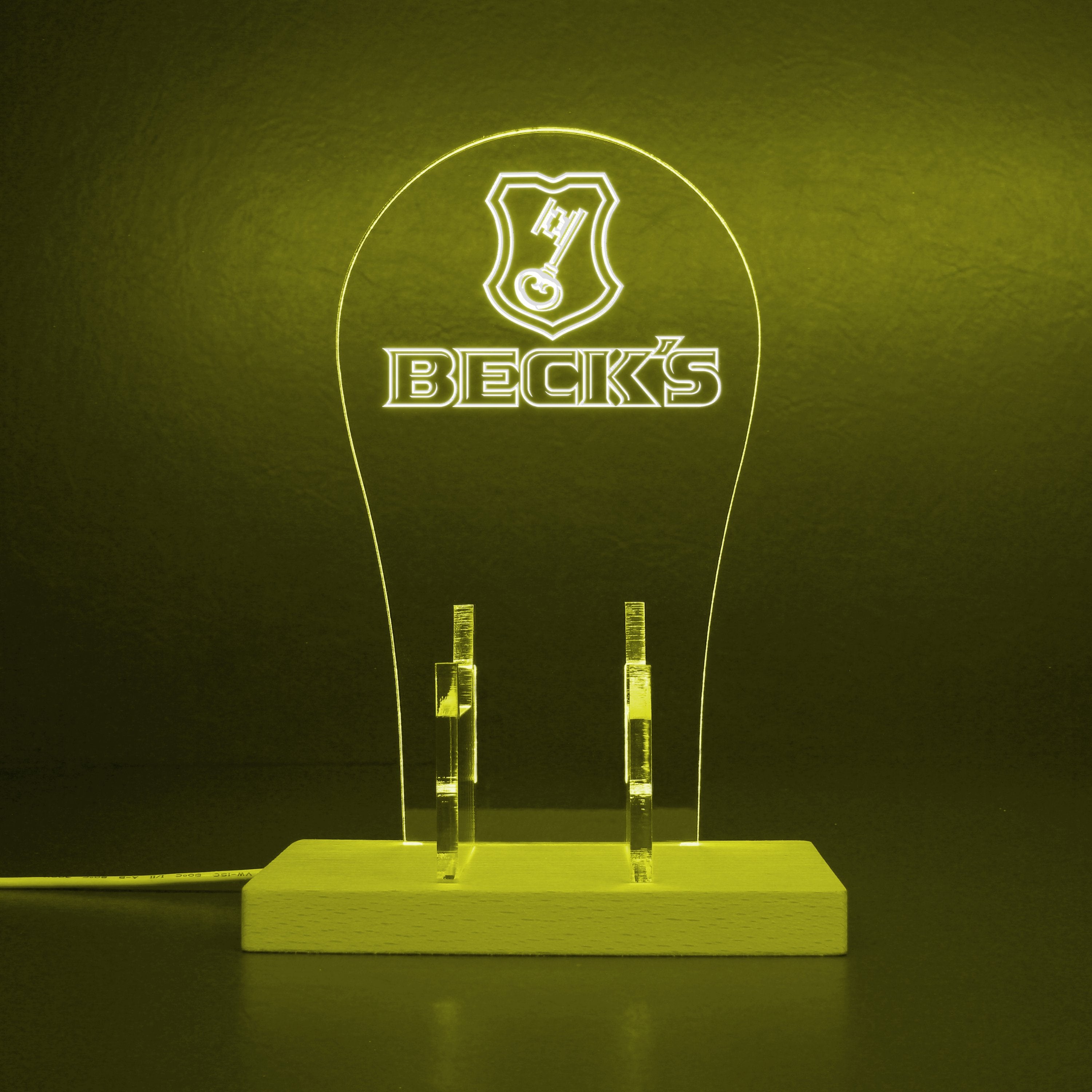 Becks Beer RGB LED Gaming Headset Controller Stand