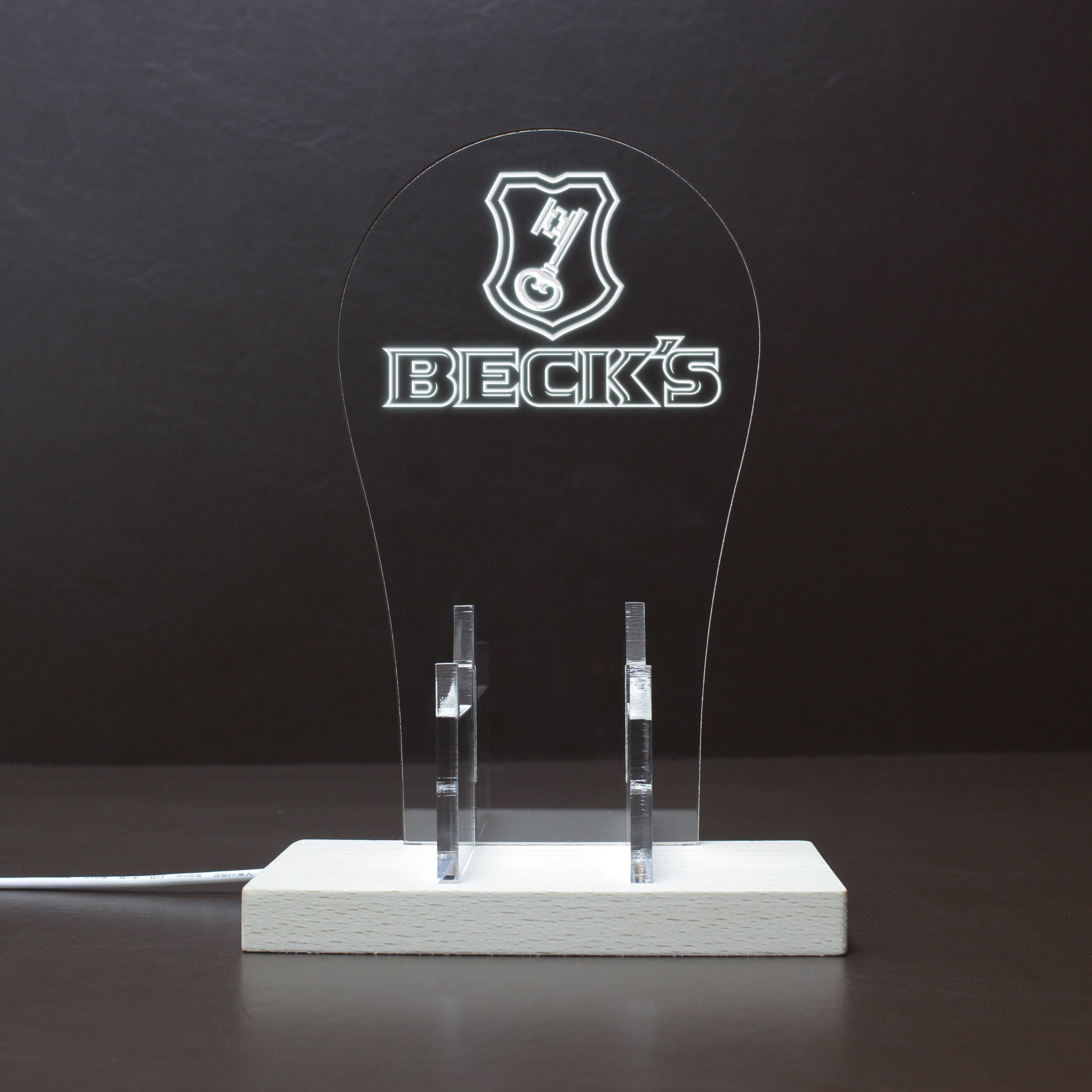 Becks Beer RGB LED Gaming Headset Controller Stand