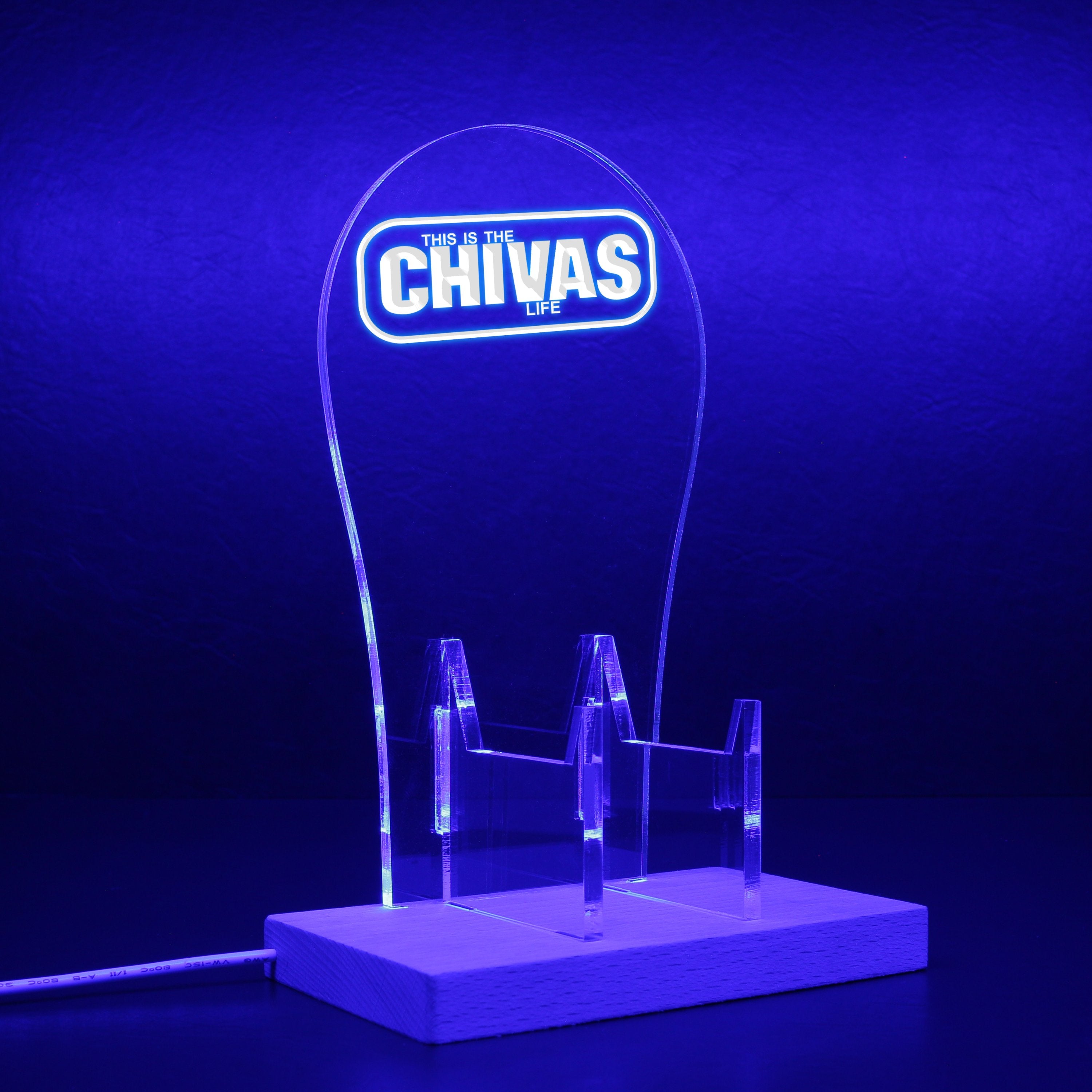 Chivas Wine RGB LED Gaming Headset Controller Stand