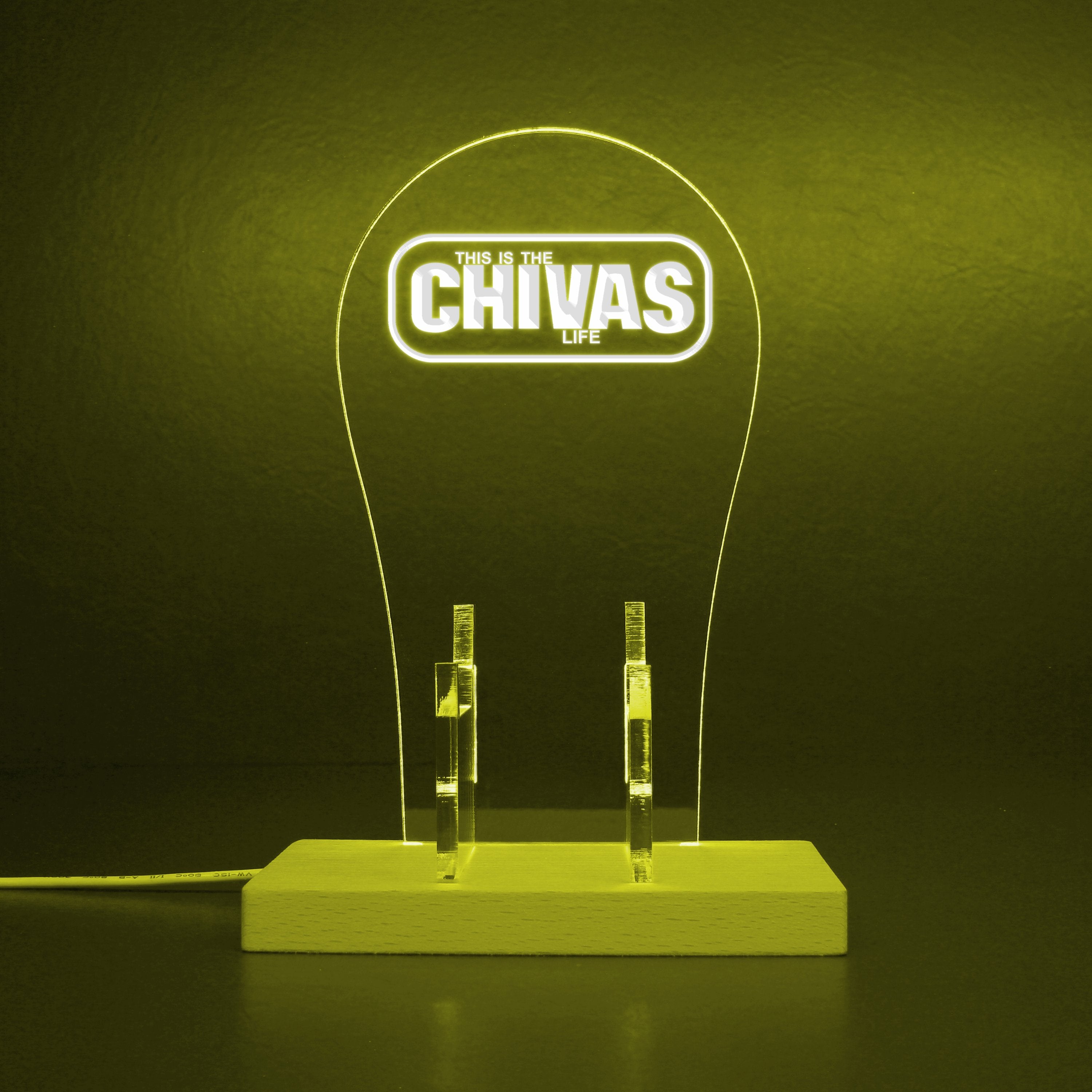 Chivas Wine RGB LED Gaming Headset Controller Stand