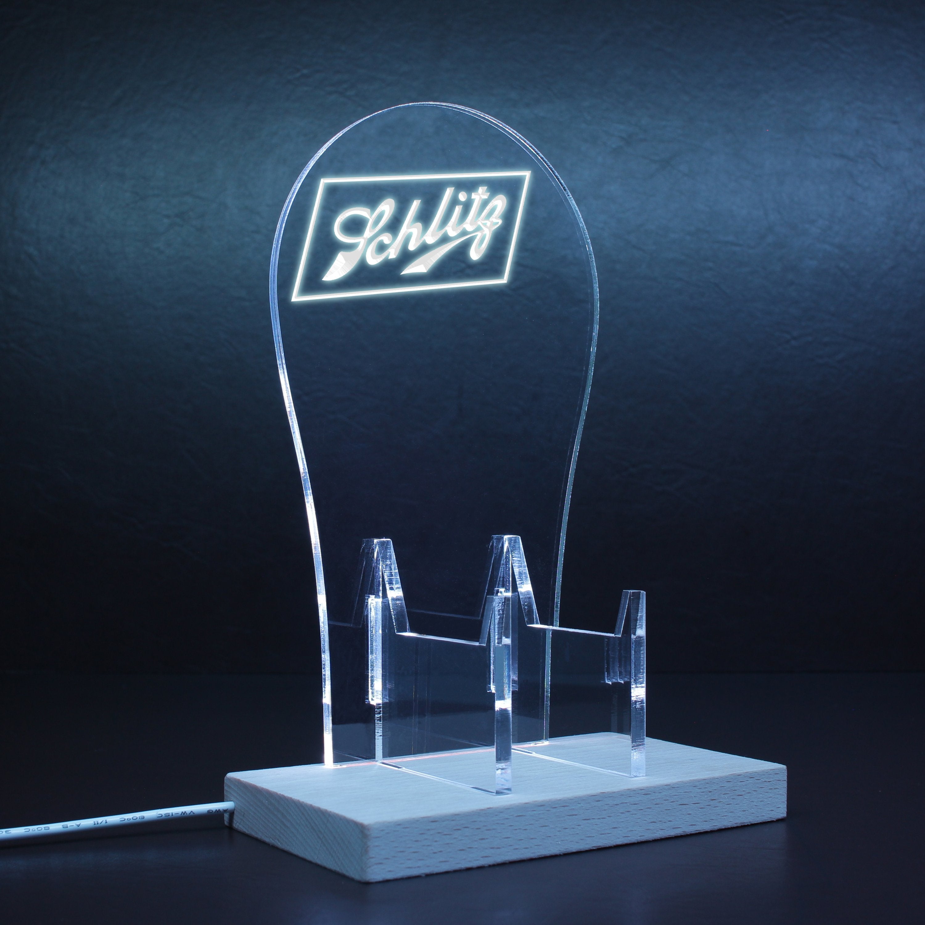 Schlitz Beer RGB LED Gaming Headset Controller Stand