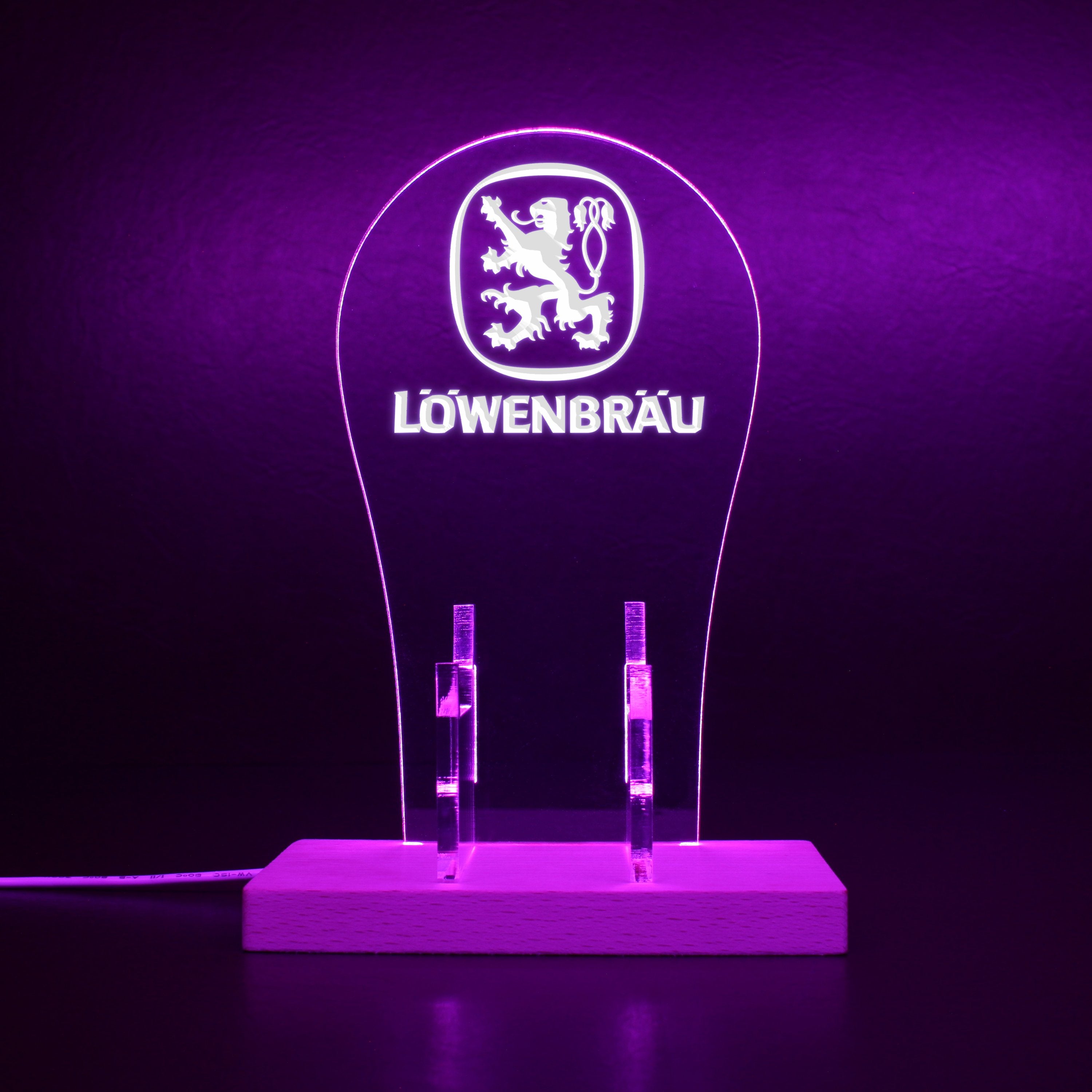 Lowenbrau Beer RGB LED Gaming Headset Controller Stand