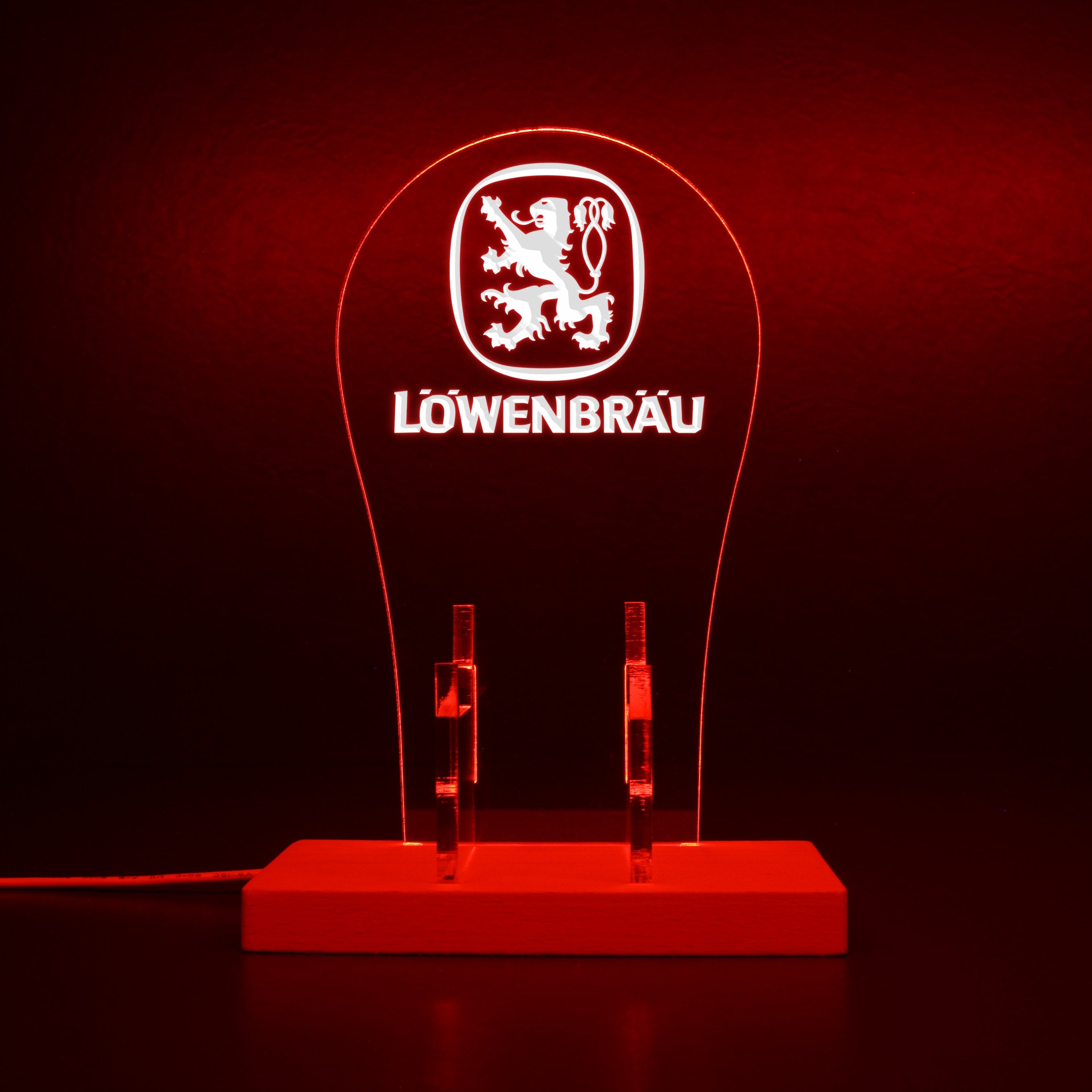 Lowenbrau Beer RGB LED Gaming Headset Controller Stand