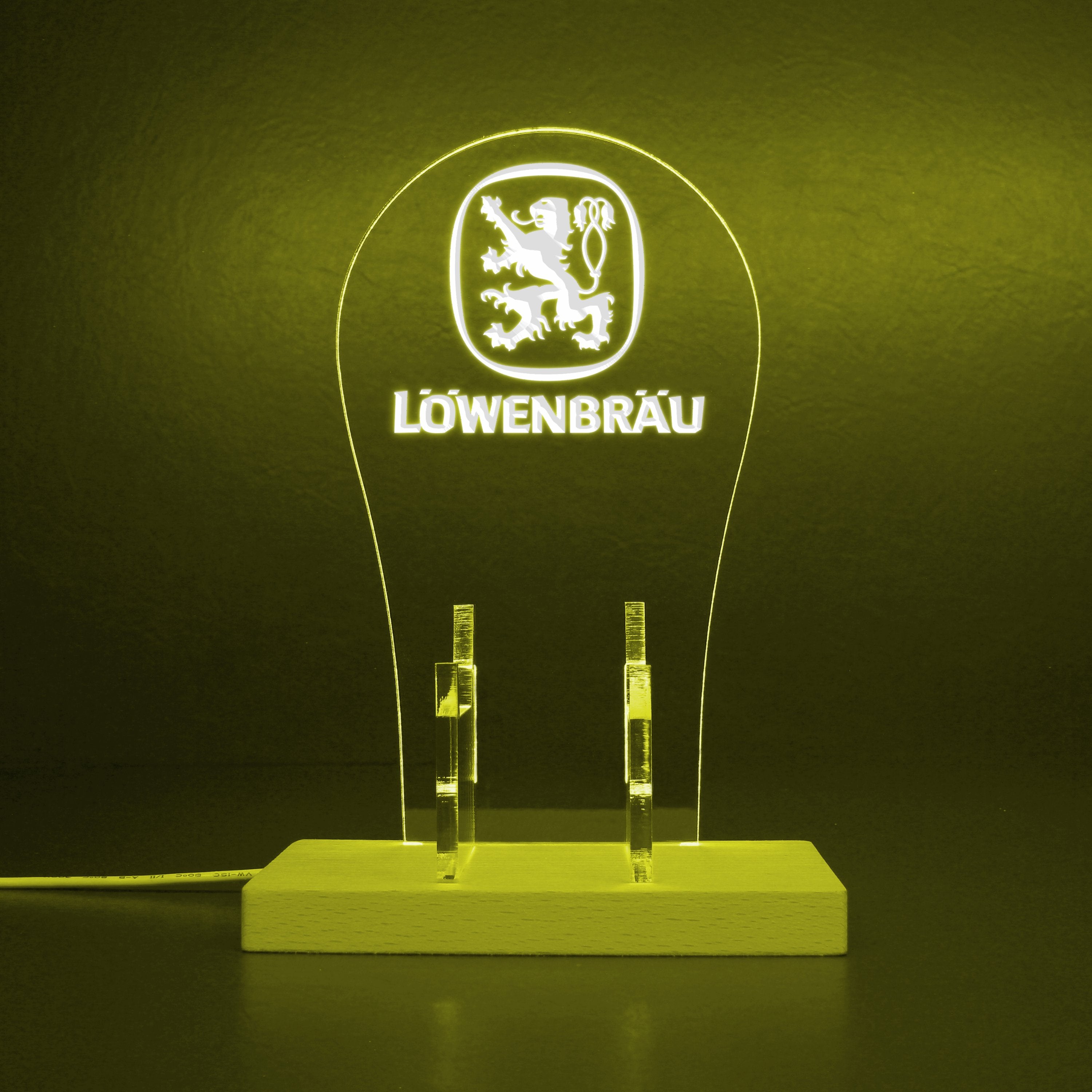 Lowenbrau Beer RGB LED Gaming Headset Controller Stand