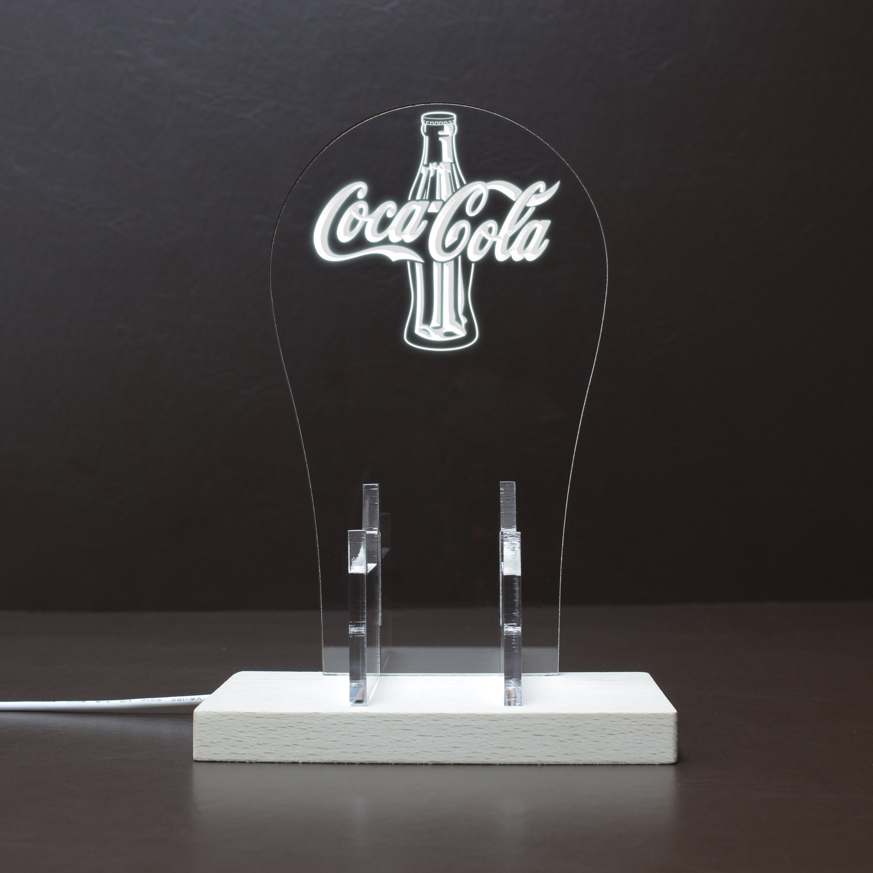 Coca Cola Drink RGB LED Gaming Headset Controller Stand